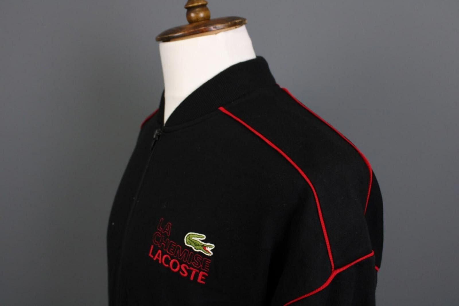 Lacoste La Chemise Lacoste Black Full Zip Track Jacket Size 3 / S Size US M / EU 48-50 / 2 - 7 Thumbnail