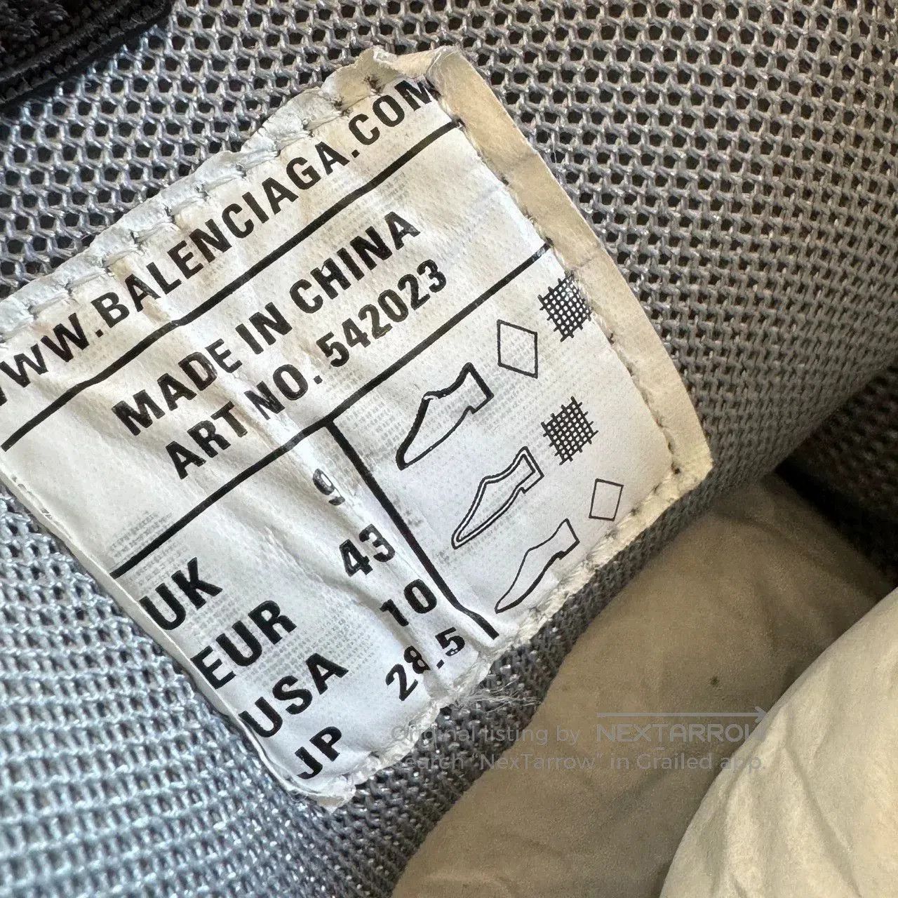 Balenciaga balenciaga track 1.0 low. Size US 10 / EU 43 - 6 Thumbnail