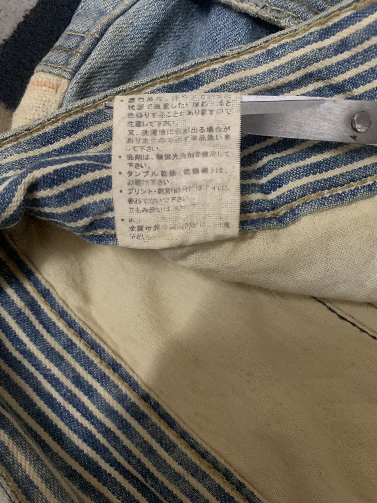 14th Addiction Vintage Japanese Brand Dominate Mud Wash Grunge Jorts Denim Size US 30 / EU 46 - 20 Thumbnail