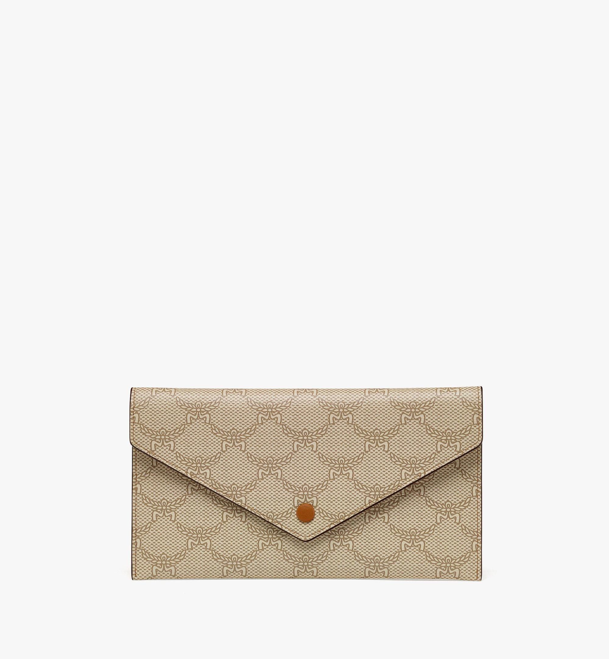 MCM o1mt1gz1224 Size: OS / Large Fold Wallet in Beige Size ONE SIZE - 1 Thumbnail