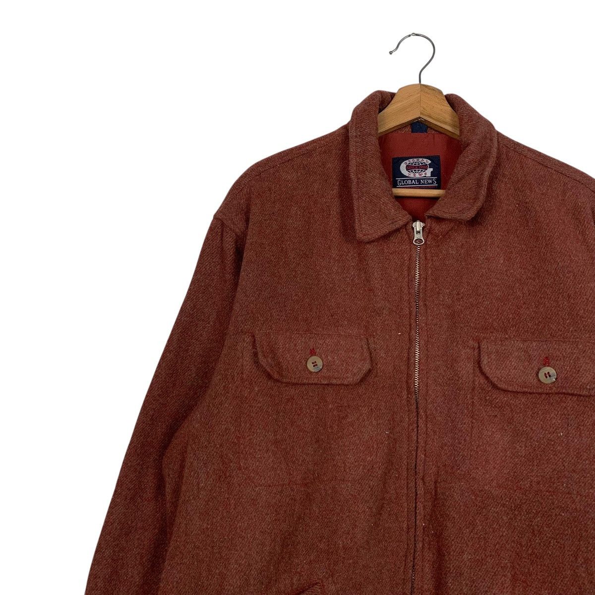 Japanese Brand Japanese Brand Global News Jacket Size US L / EU 52-54 / 3 - 6 Thumbnail
