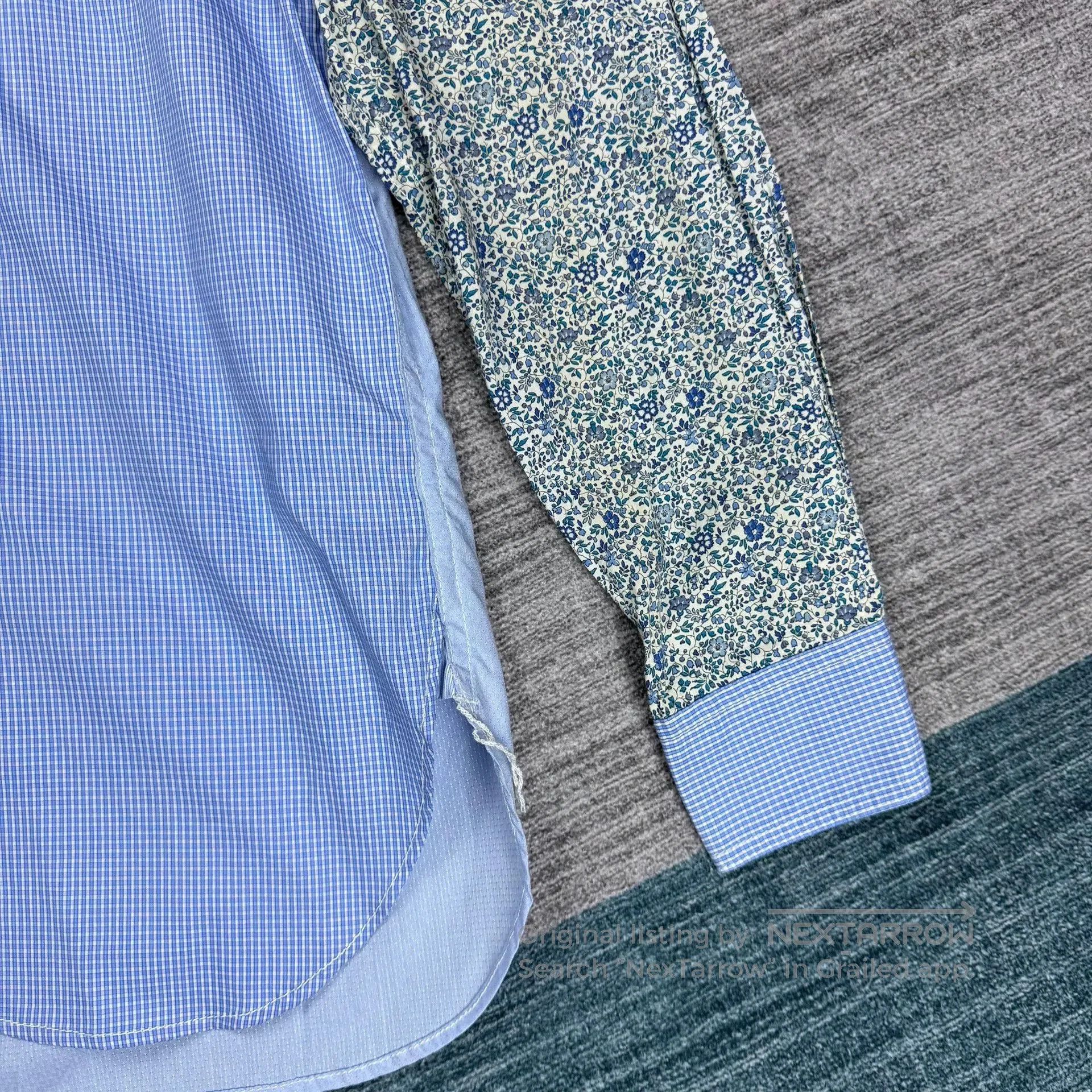 Junya Watanabe Junya Watanabe Floral Long Sleeve Shirt. Size US XS / EU 42 / 0 - 4 Thumbnail