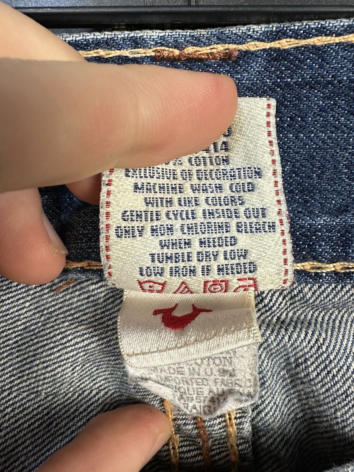 True Religion Vintage True Religion Jeans Straight Pants Size US 30 / EU 46 - 7 Thumbnail