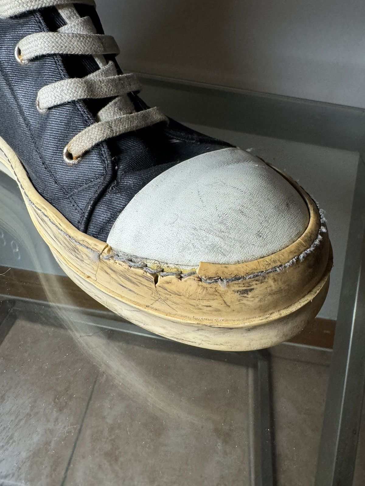 Rick Owens Rick Owens DRKSHDW Ramones Size US 9 / EU 42 - 11 Thumbnail