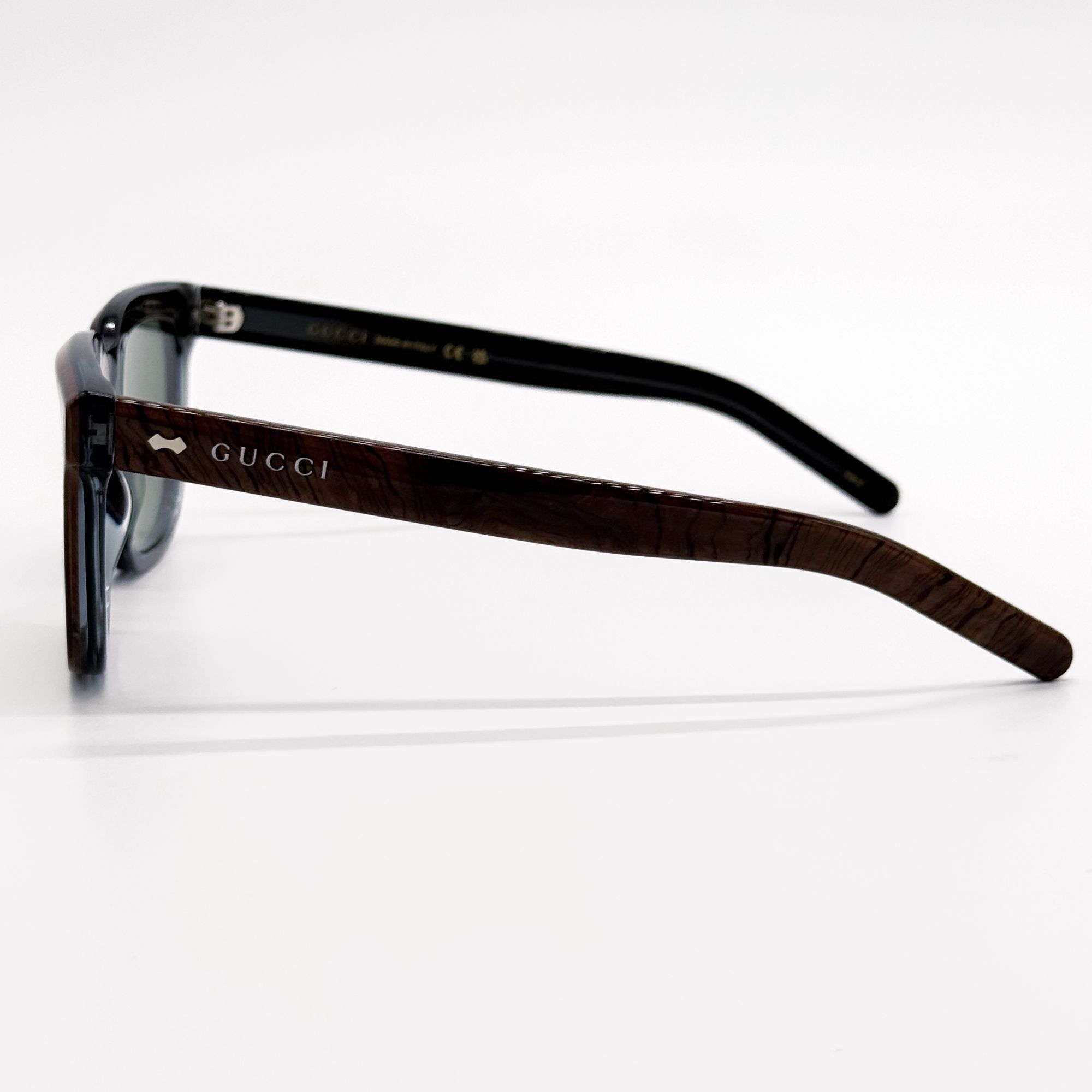 Gucci NEW GG1523S 003 GUCCI HAVANA GREEN UNISEX SUNGLASSES GUCCI Size ONE SIZE - 8 Thumbnail