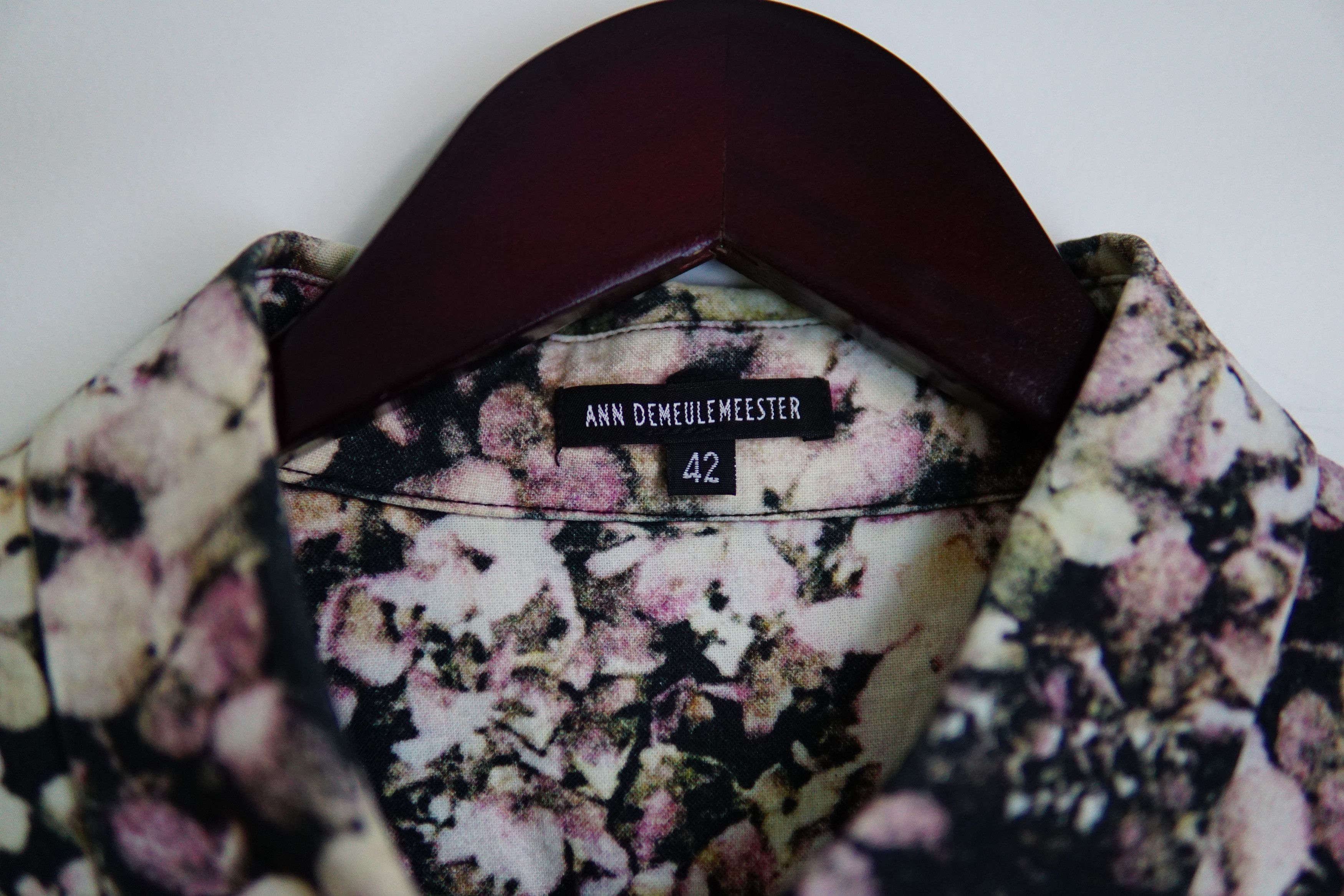 Ann Demeulemeester FW08 Hydrangea Shirt Size US M / EU 48-50 / 2 - 4 Thumbnail