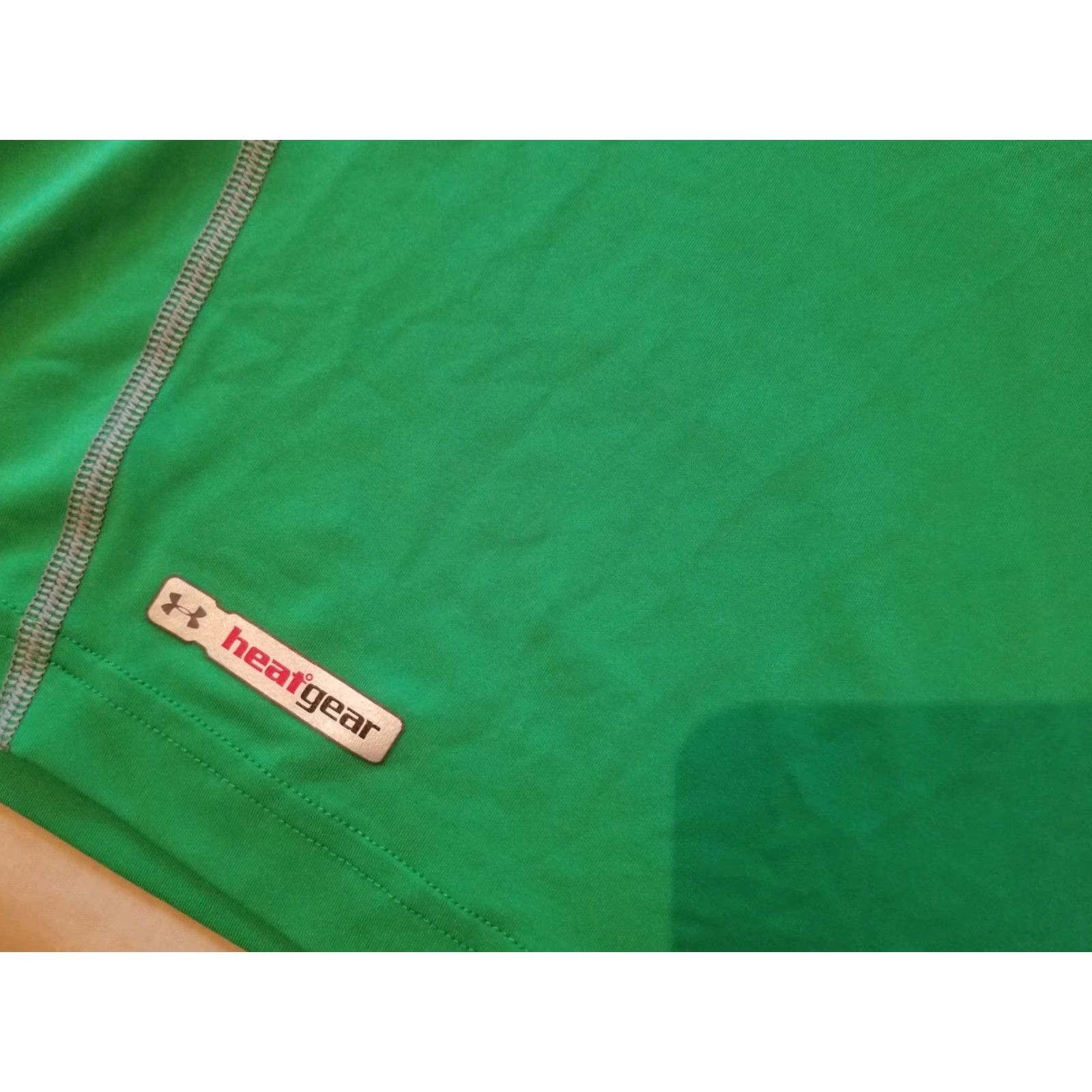 Under Armour Under Armour Shirt XL Mens Green Athletic T-Shirt Gym Workout Activewear Size US XL / EU 56 / 4 - 3 Thumbnail