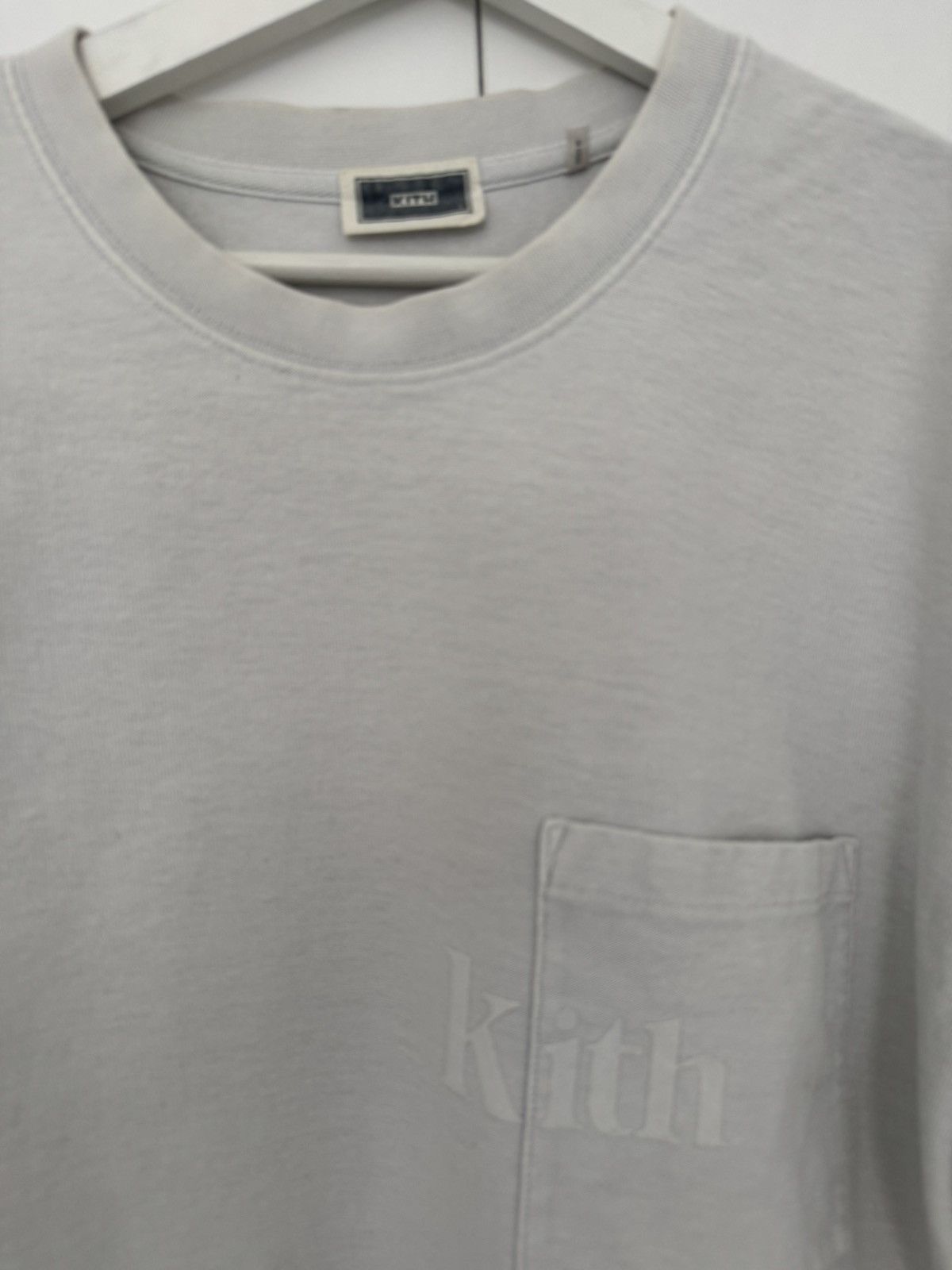 Kith Kith Quinn Light Indigo Tee Shirt Pocket MSRP $75 Size US L / EU 52-54 / 3 - 4 Thumbnail