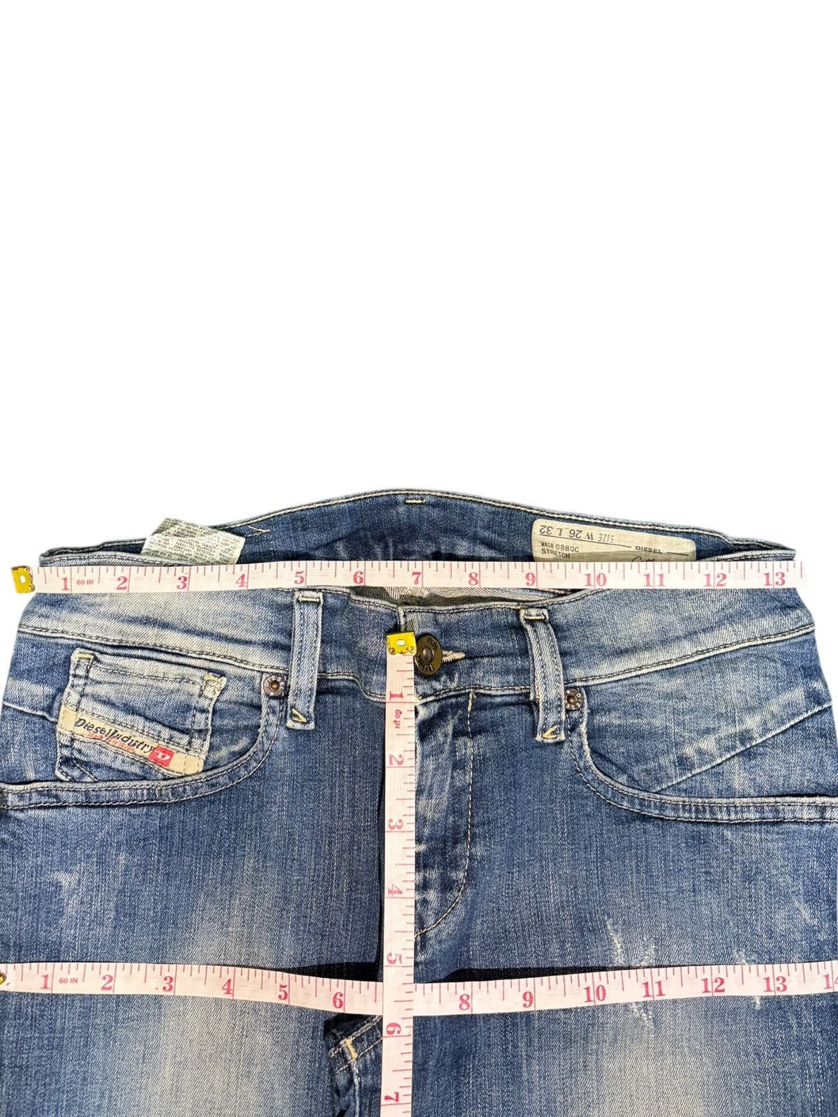 Diesel Vintage Diesel Getlegg Faded Wash Distressed Jeans Size 26" / US 2 / IT 38 - 6 Thumbnail