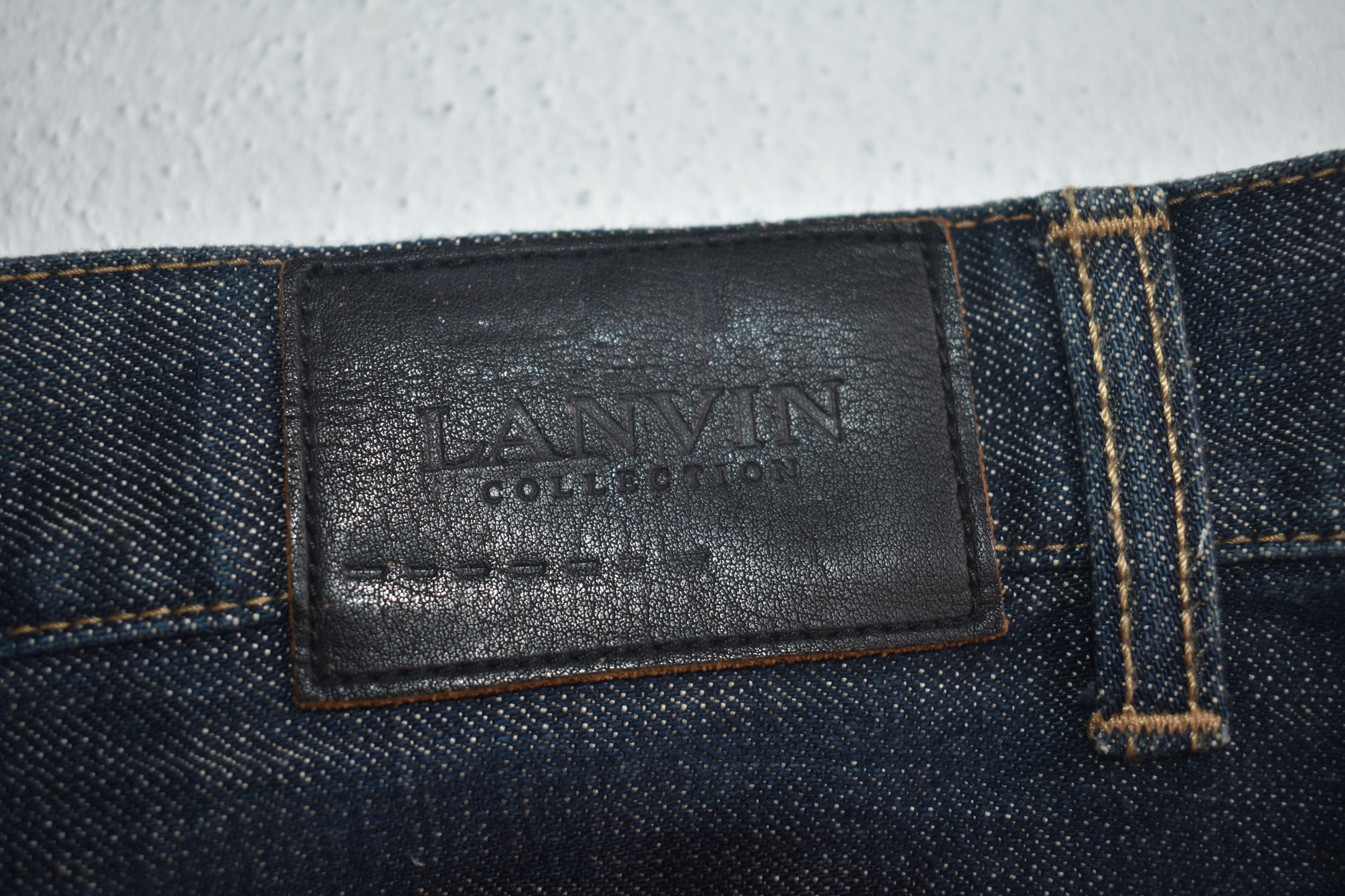 Lanvin Lanvin Paris Blue Wash Indigo Style Jeans W36 Size US 35 - 7 Thumbnail