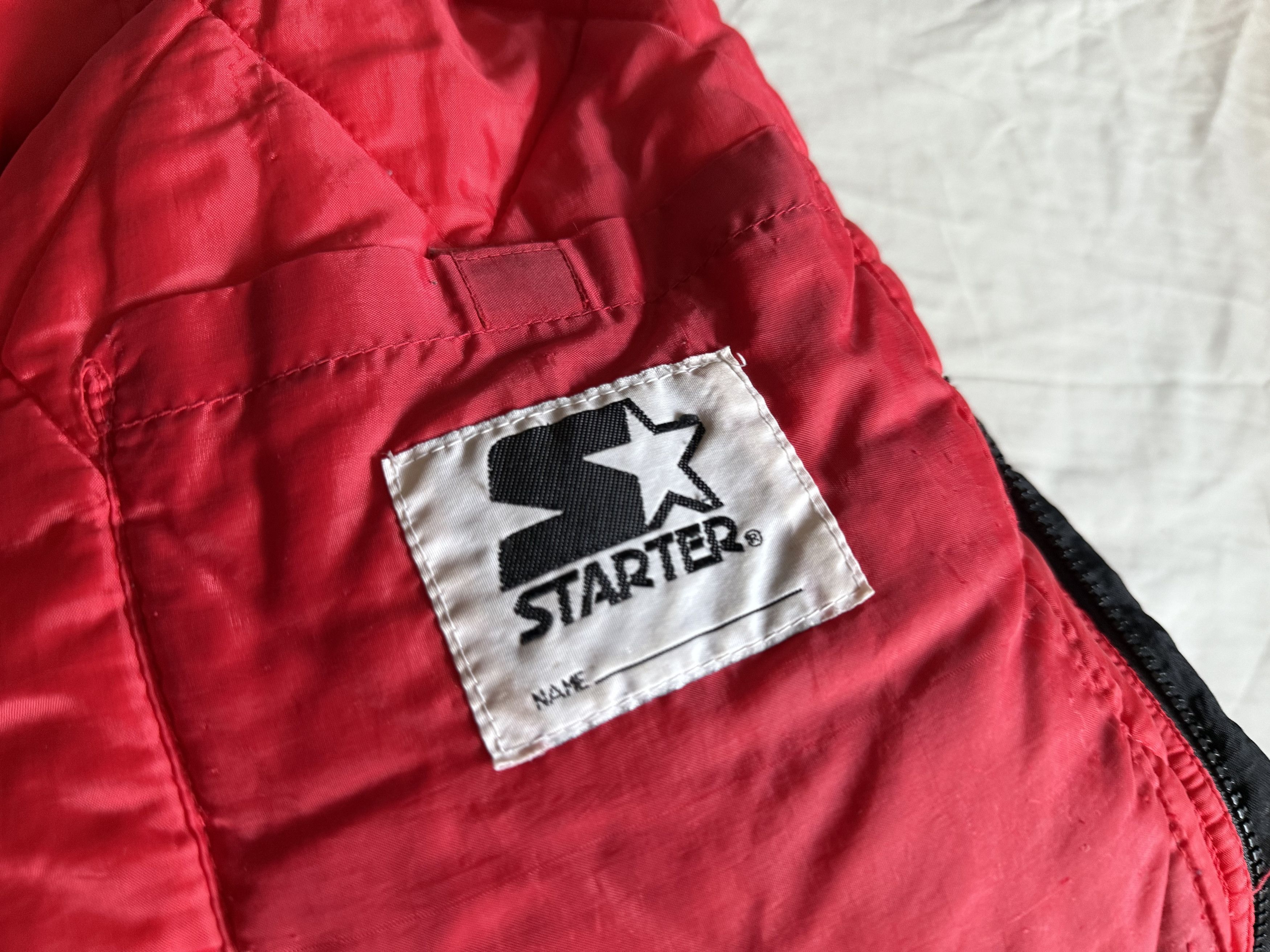 Starter Chicago Bulls Starter Jacket Large Size US L / EU 52-54 / 3 - 9 Thumbnail