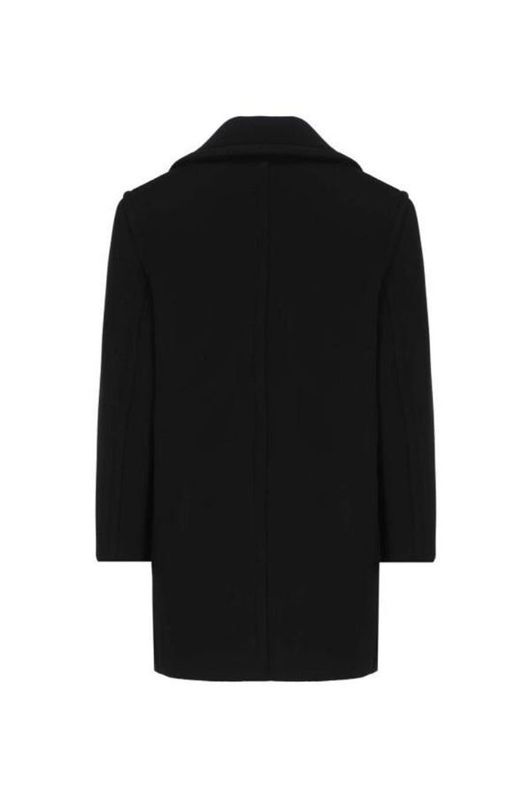 Saint Laurent Paris o1tp1o0125 Caban Double Ouvrable in Black Size XS / US 0-2 / IT 36-38 - 2 Thumbnail
