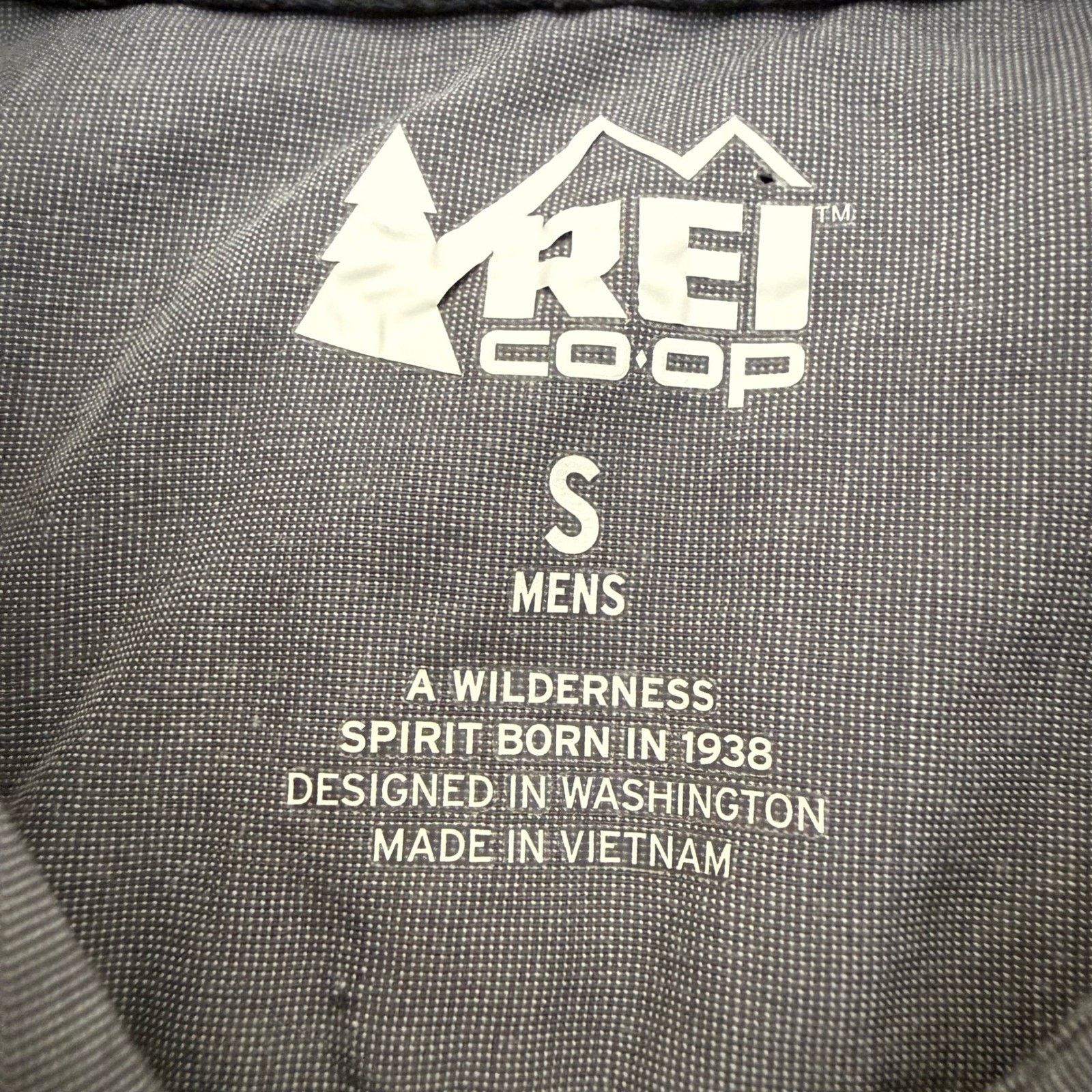 Other REI Co-op Mens Gray Long Sleeve Button Up Shirt Small Casual Size US S / EU 44-46 / 1 - 2 Thumbnail