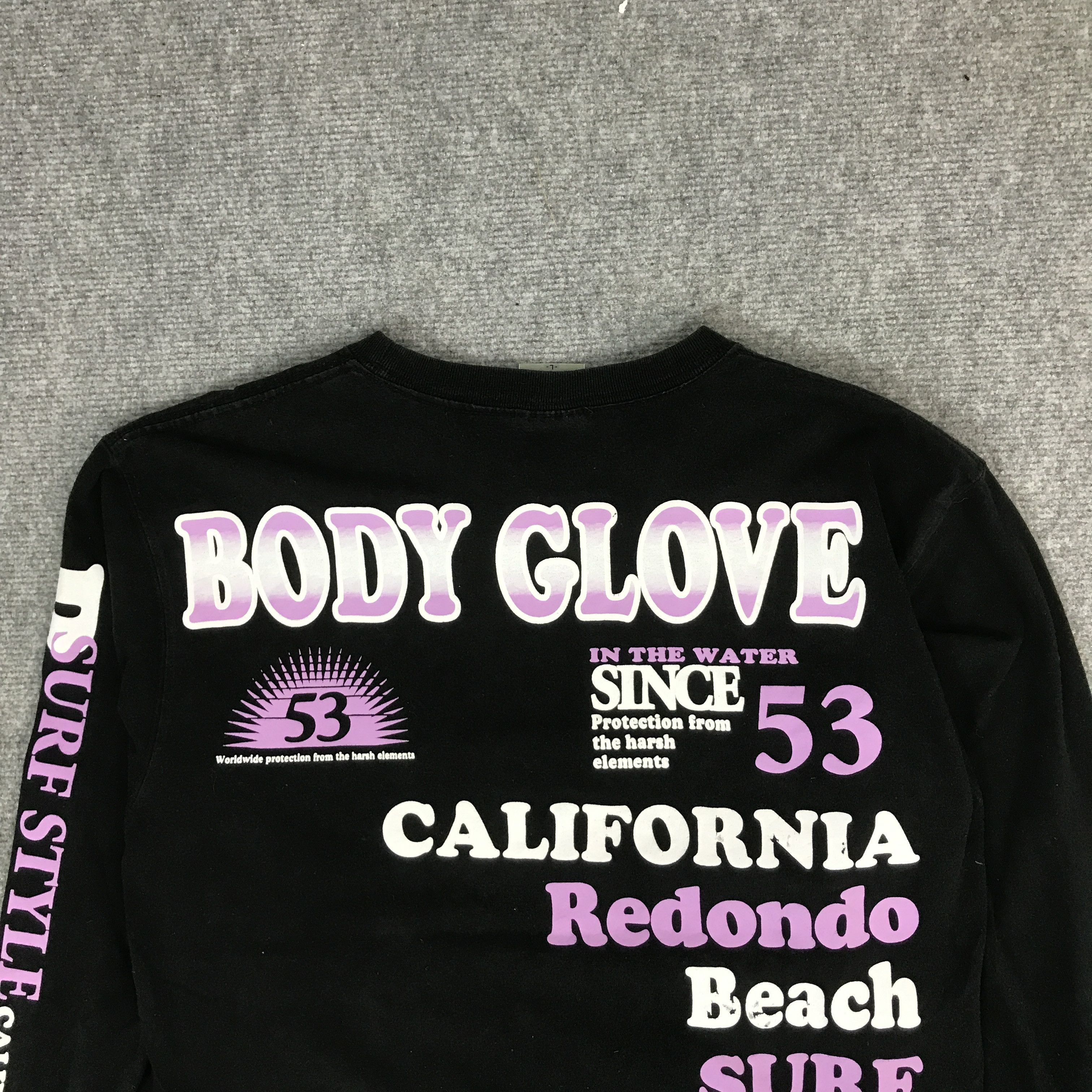 Body Glove BODY GLOVE SURF BRAND BLACK LONG SLEEVE T-SHIRT Size US L / EU 52-54 / 3 - 5 Thumbnail