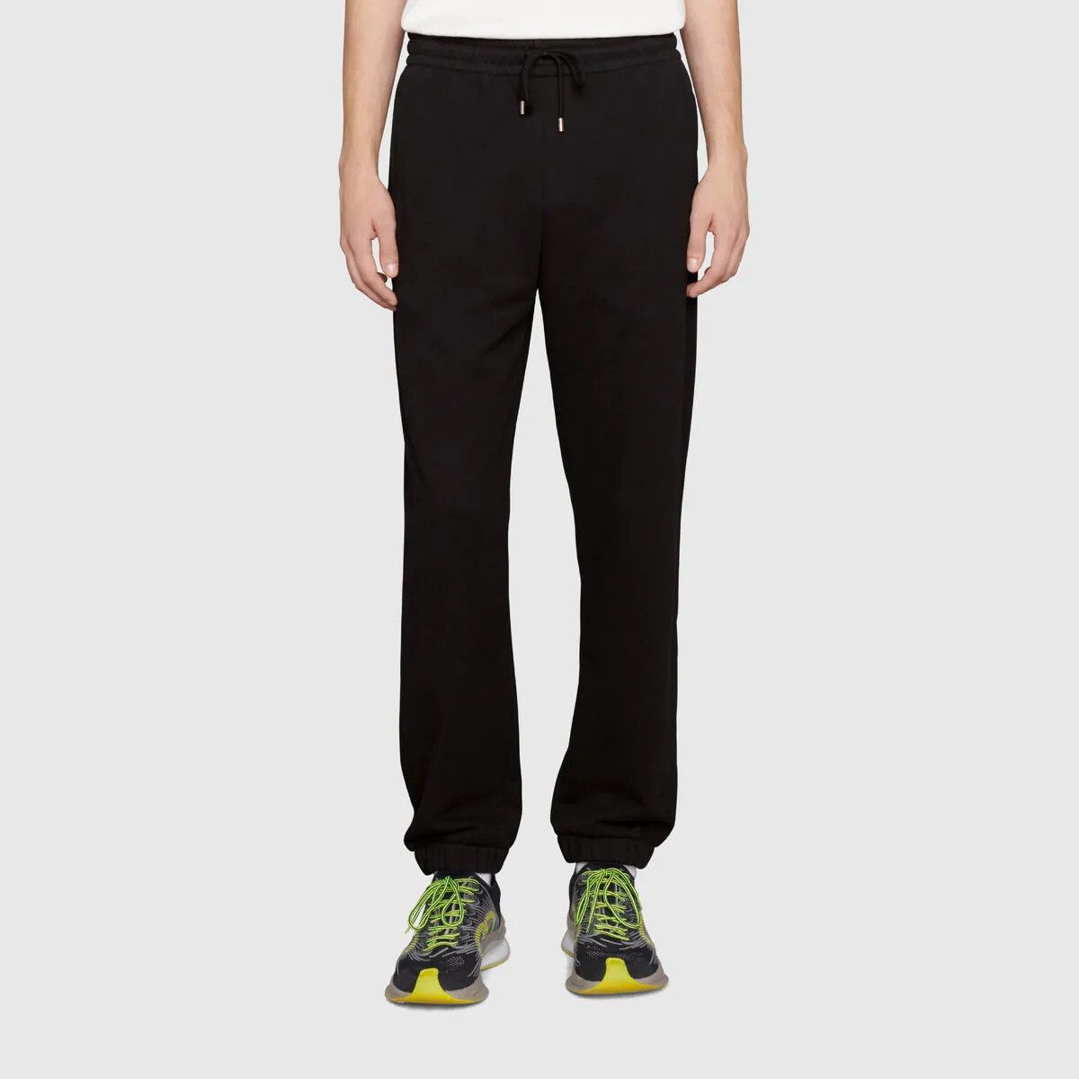 Gucci o1mt1gz0725 Jersey Jogging Pant With Gucci Mirror Print Size US 36 / EU 52 - 3 Thumbnail