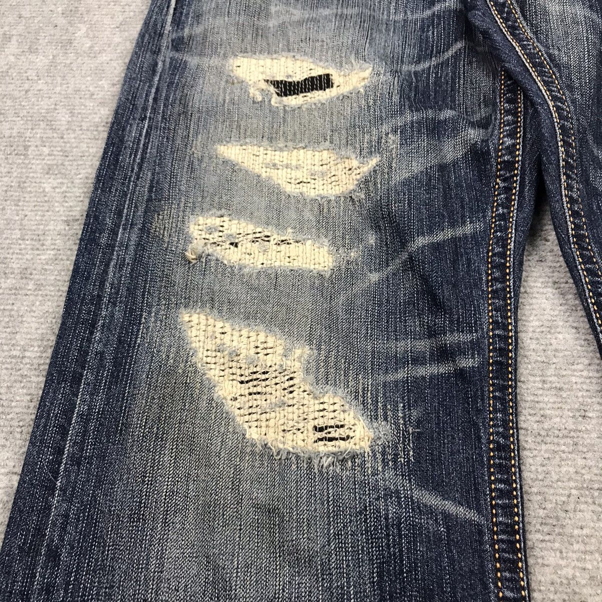 Edwin DISTRESSED DENIM EDWIN BAGGY PANTS Size US 34 / EU 50 - 5 Thumbnail