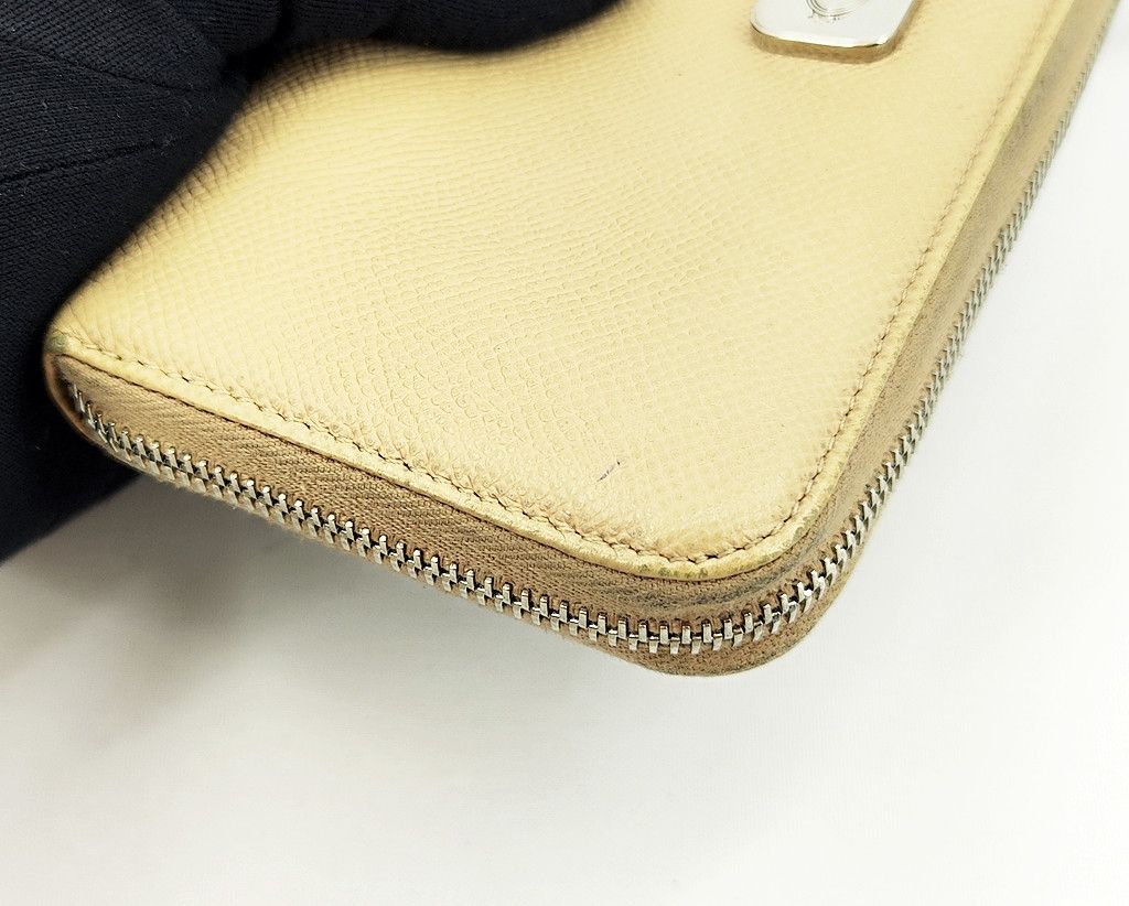 Tod's TOD'S zip around light brown saffiano leather long wallet Size ONE SIZE - 10 Thumbnail