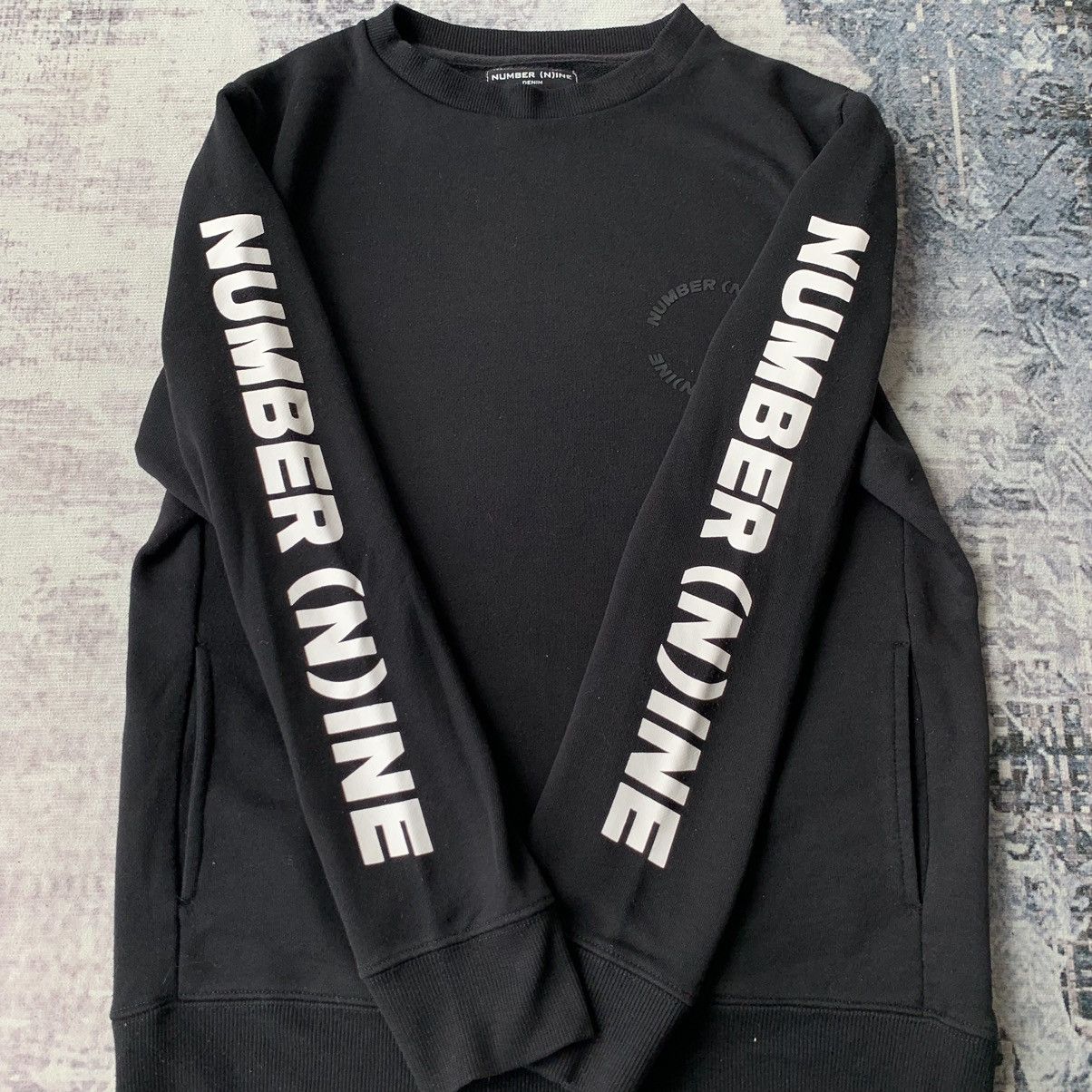 Number (N)ine Number Nine Sleeve Print Sweatshirt Size US M / EU 48-50 / 2 - 1 Thumbnail