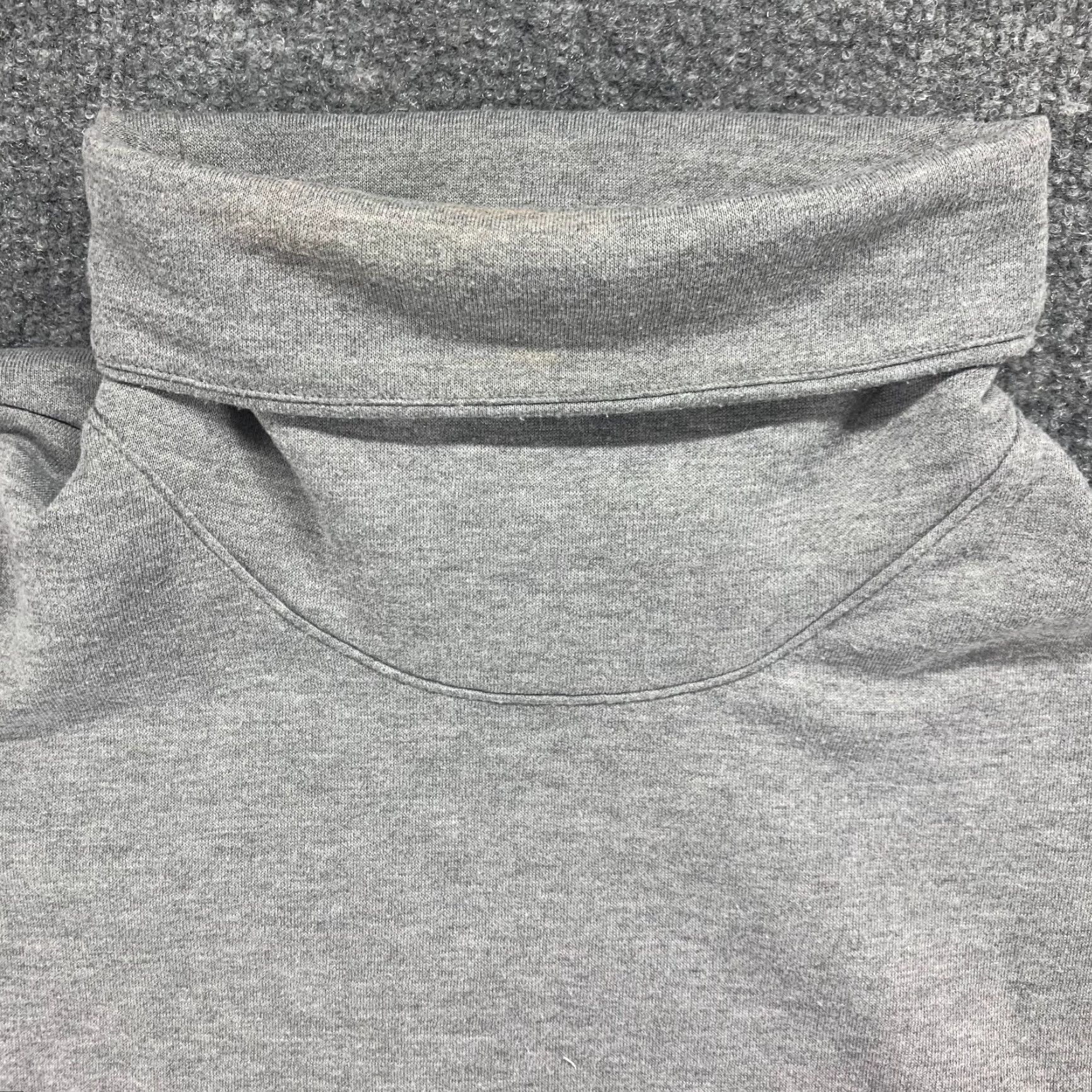 Nike Nike Womens Sweatshirt Medium Gray Pullover Dri-FIT Turtleneck Activewear Size M / US 6-8 / IT 42-44 - 4 Thumbnail