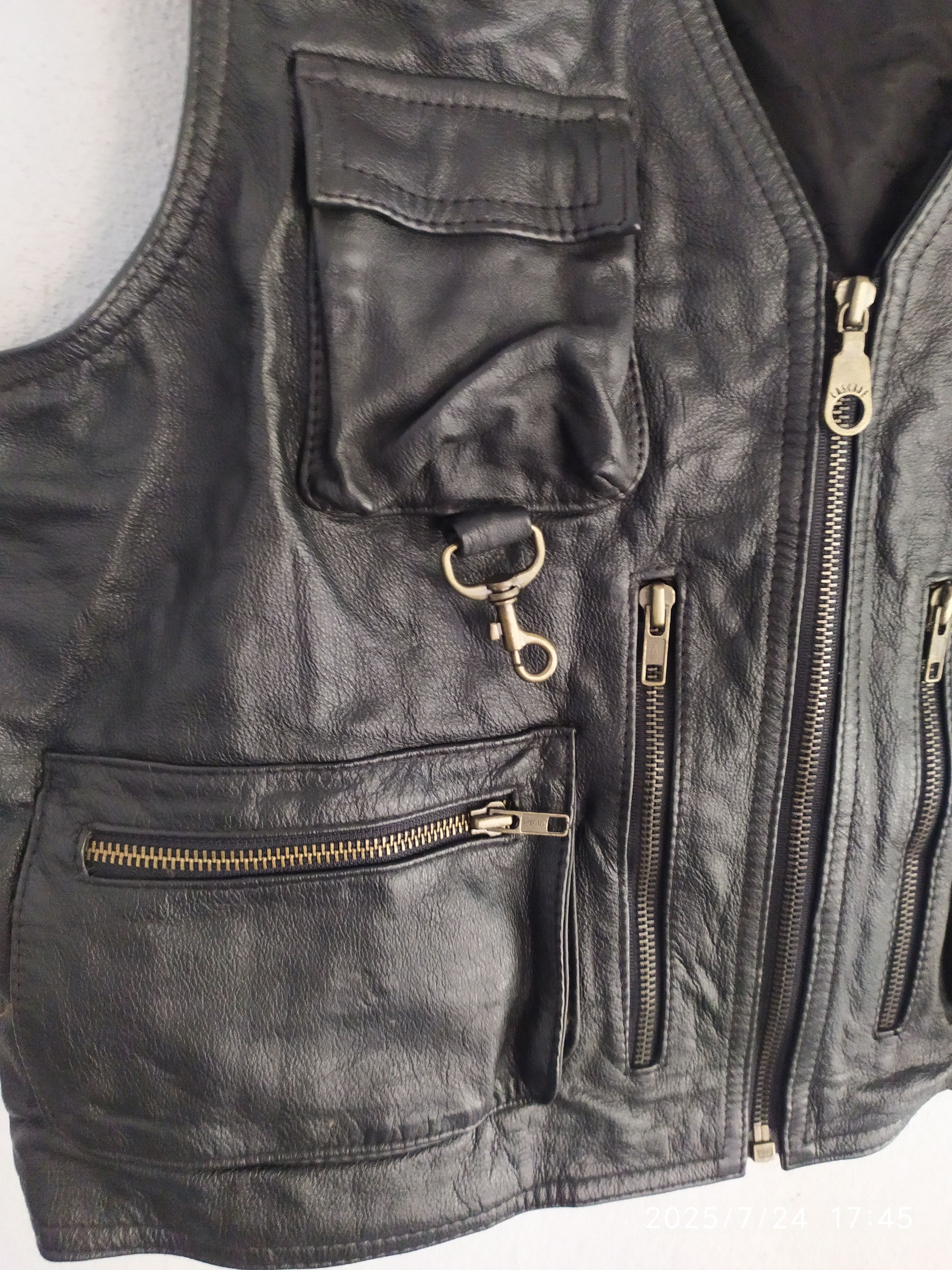 Japanese Brand Vintage Leather Vest Size US M / EU 48-50 / 2 - 5 Thumbnail