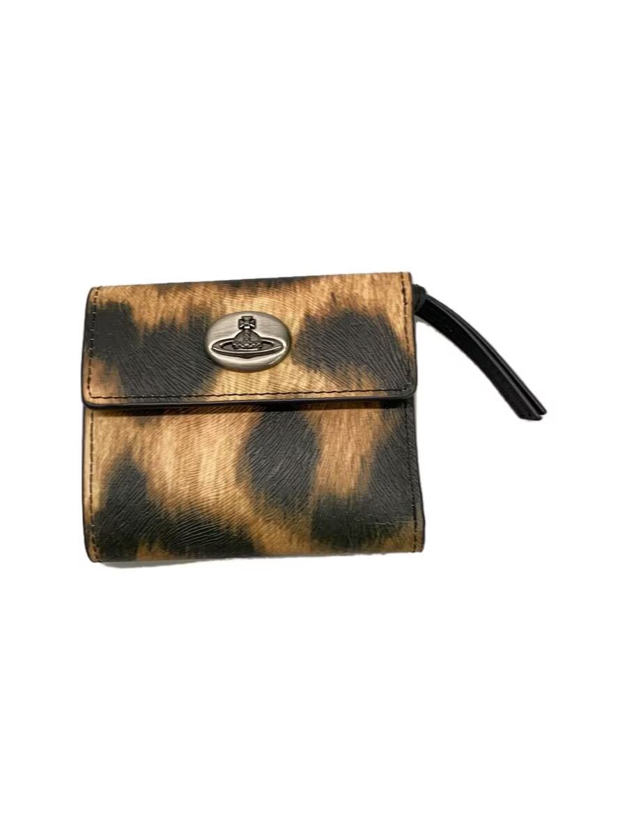 Vivienne Westwood Orb Badge Leopard Wallet | Grailed