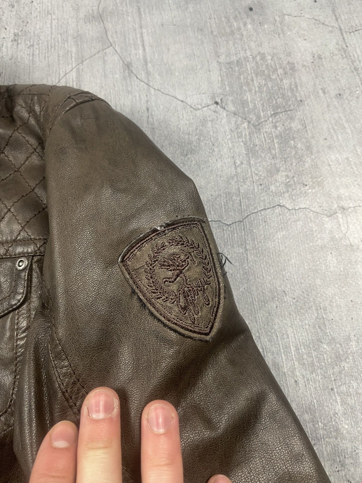 Gypsy Vintage Gipsy avant-garde leather jacket Japanese style Size XL / US 12-14 / IT 48-50 - 5 Thumbnail