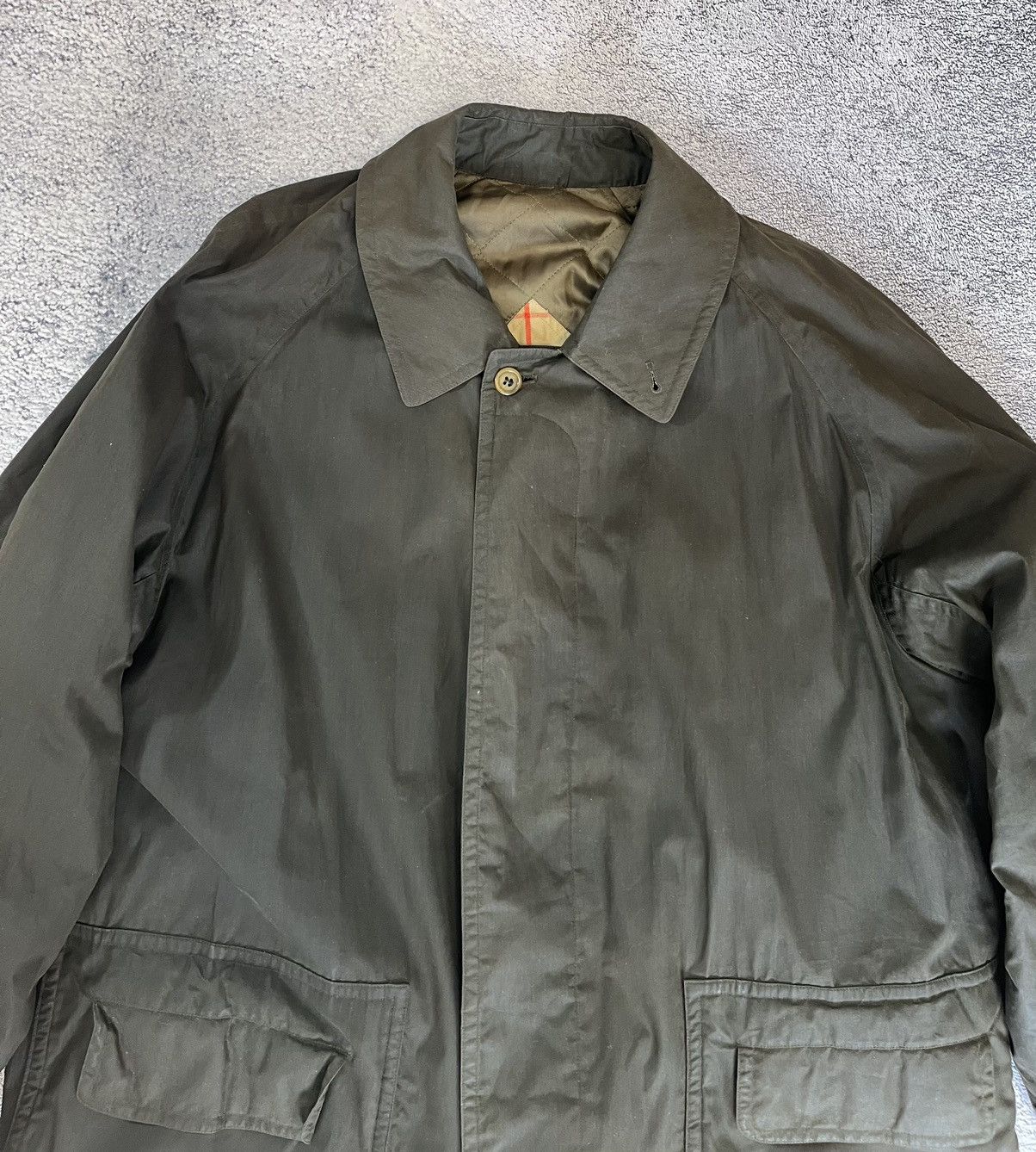 Burberry × Vintage Burberrys Mens Jacket Coat Vintage Size 54 Made In England Size US L / EU 52-54 / 3 - 3 Thumbnail