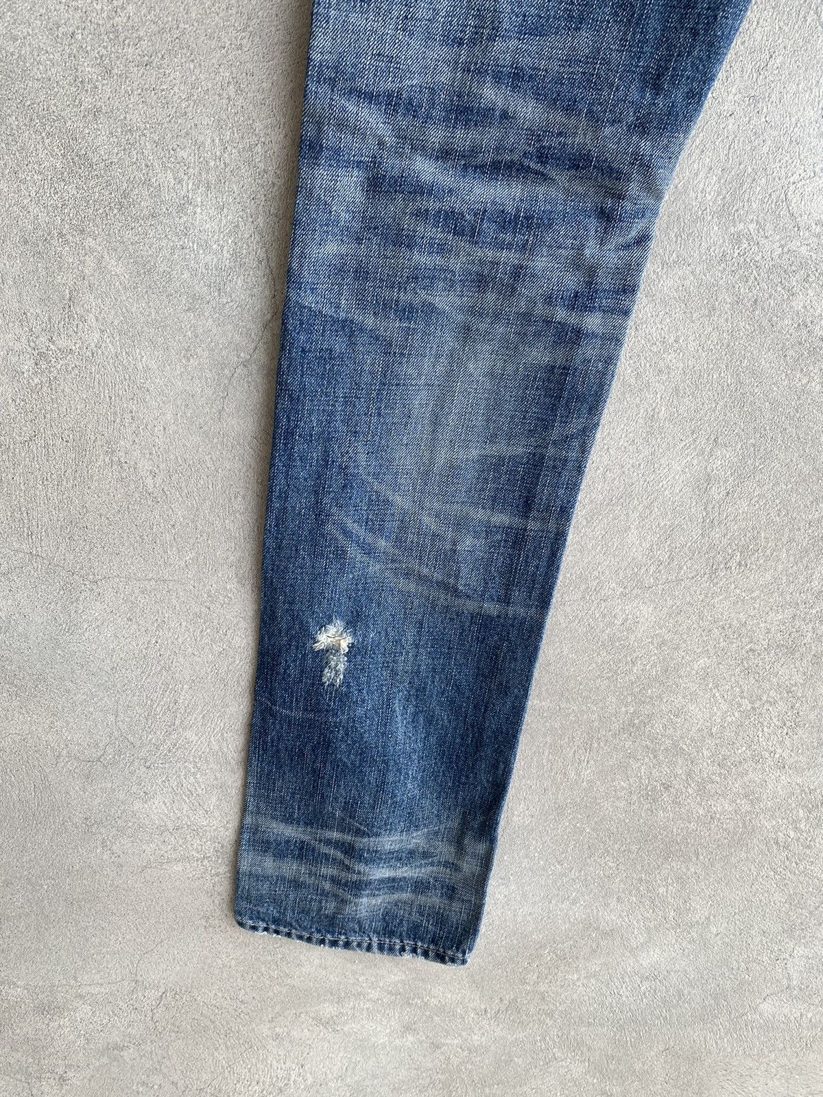 GOSTAR DE FUGA × If Six Was Nine × Japanese Brand FUGA Distressed Denim Size US 28 / EU 44 - 9 Thumbnail