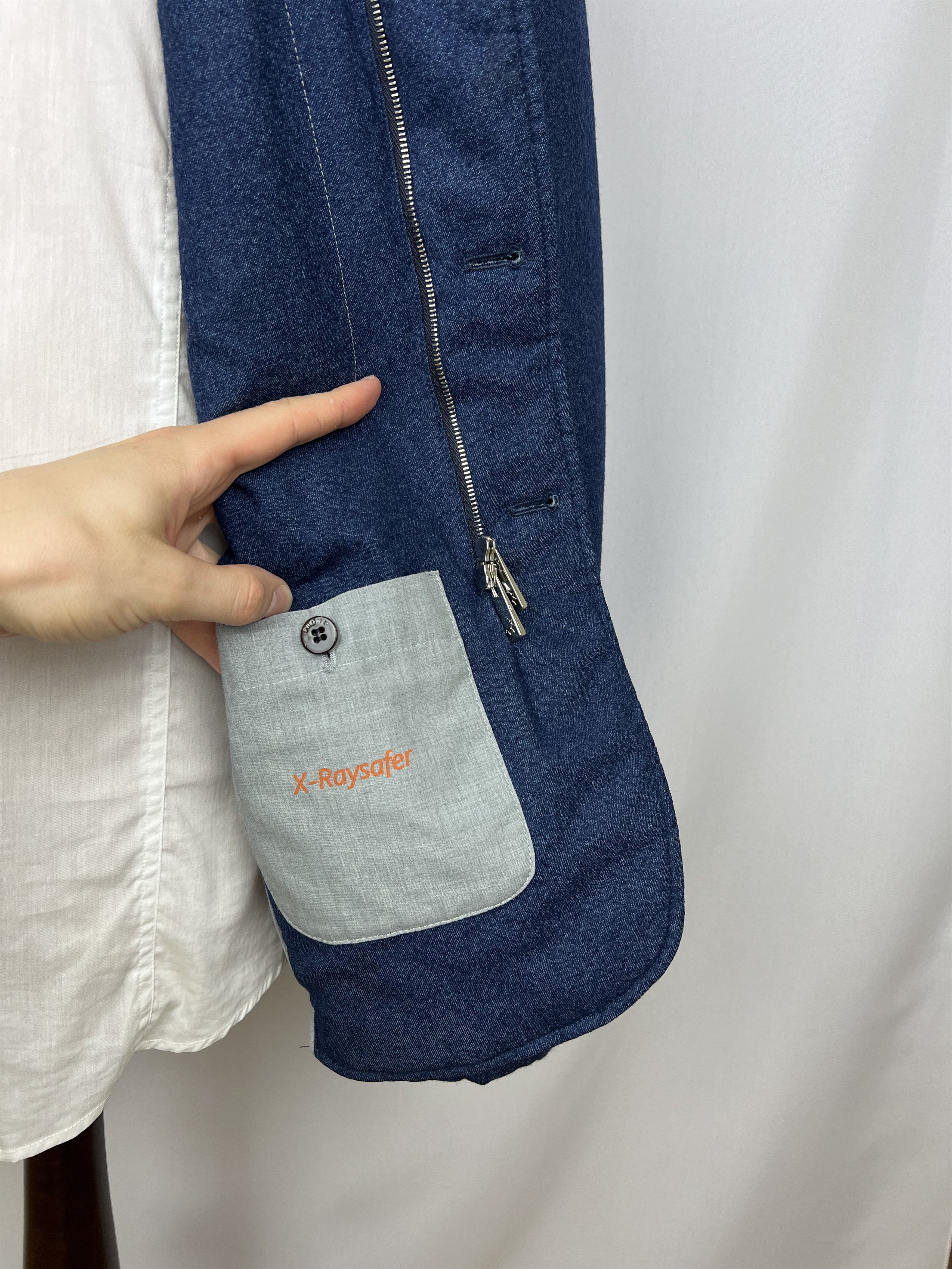 Tombolini x Vitale Barberis Pure Wool Insulated Blazer-Type Jacket Size US L / EU 52-54 / 3 - 13 Thumbnail