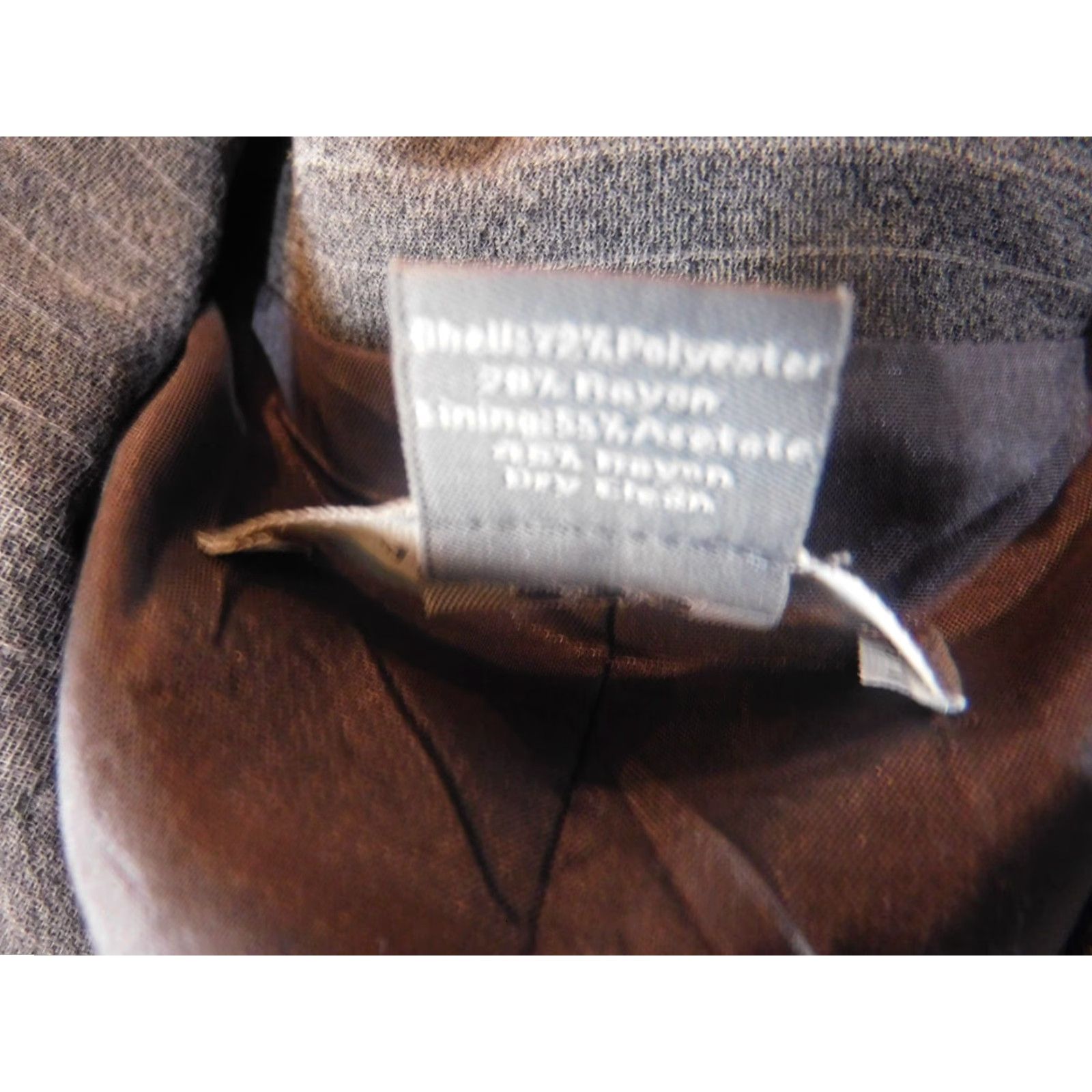 Ann Taylor Ann Taylor Loft Blazer Shirt Women Size 2 Gray Striped Three-Button Knit Stretch Casual Fall Spring Jacket Coat Mid-Length Women’s Mens? Size XS / US 0-2 / IT 36-38 - 7 Thumbnail