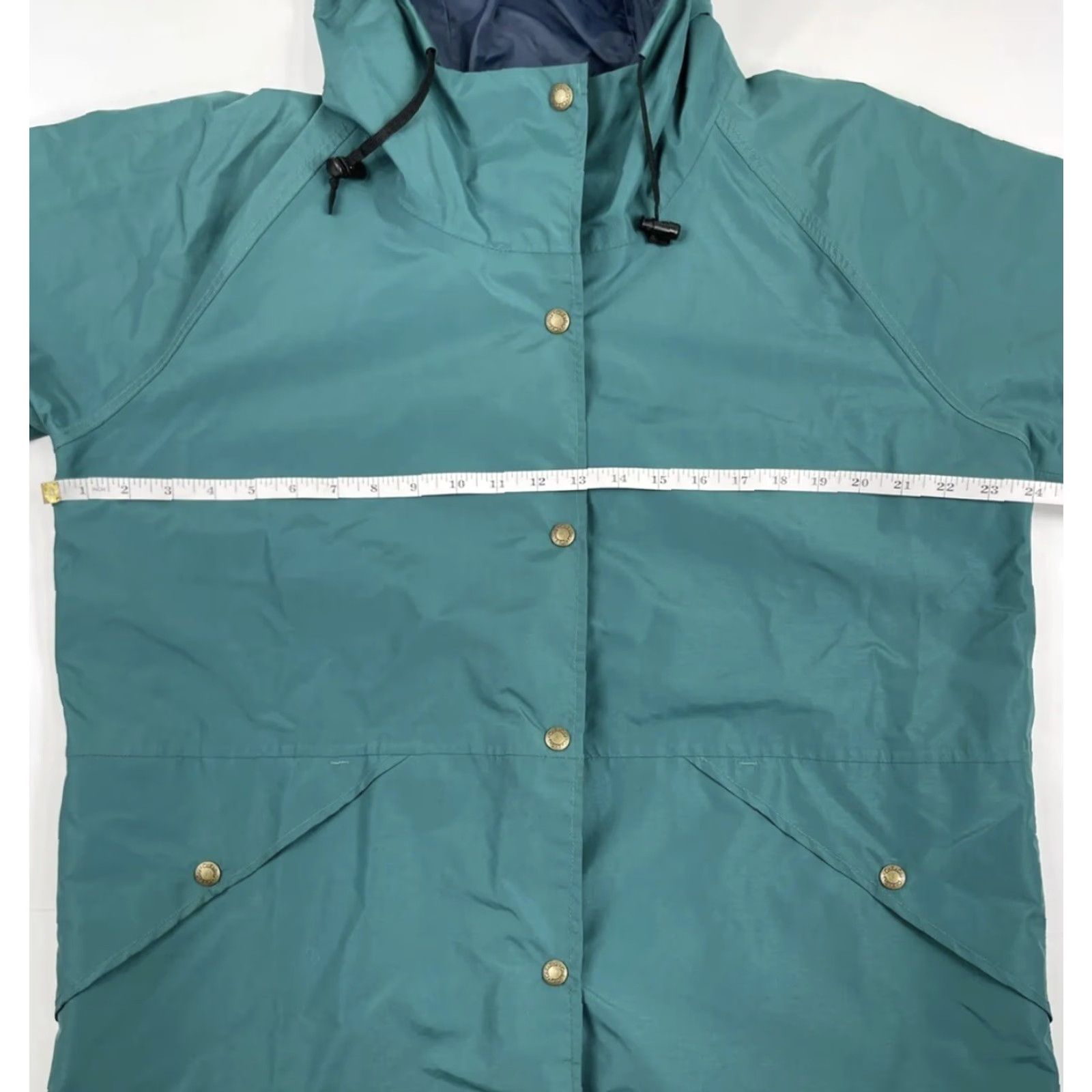 Vintage VINTAGE Cabela's Jacket L Rain Coat Womens Green Gore-Tex Mid-Length All Seasons 80s 90s Size L / US 10 / IT 46 - 5 Thumbnail