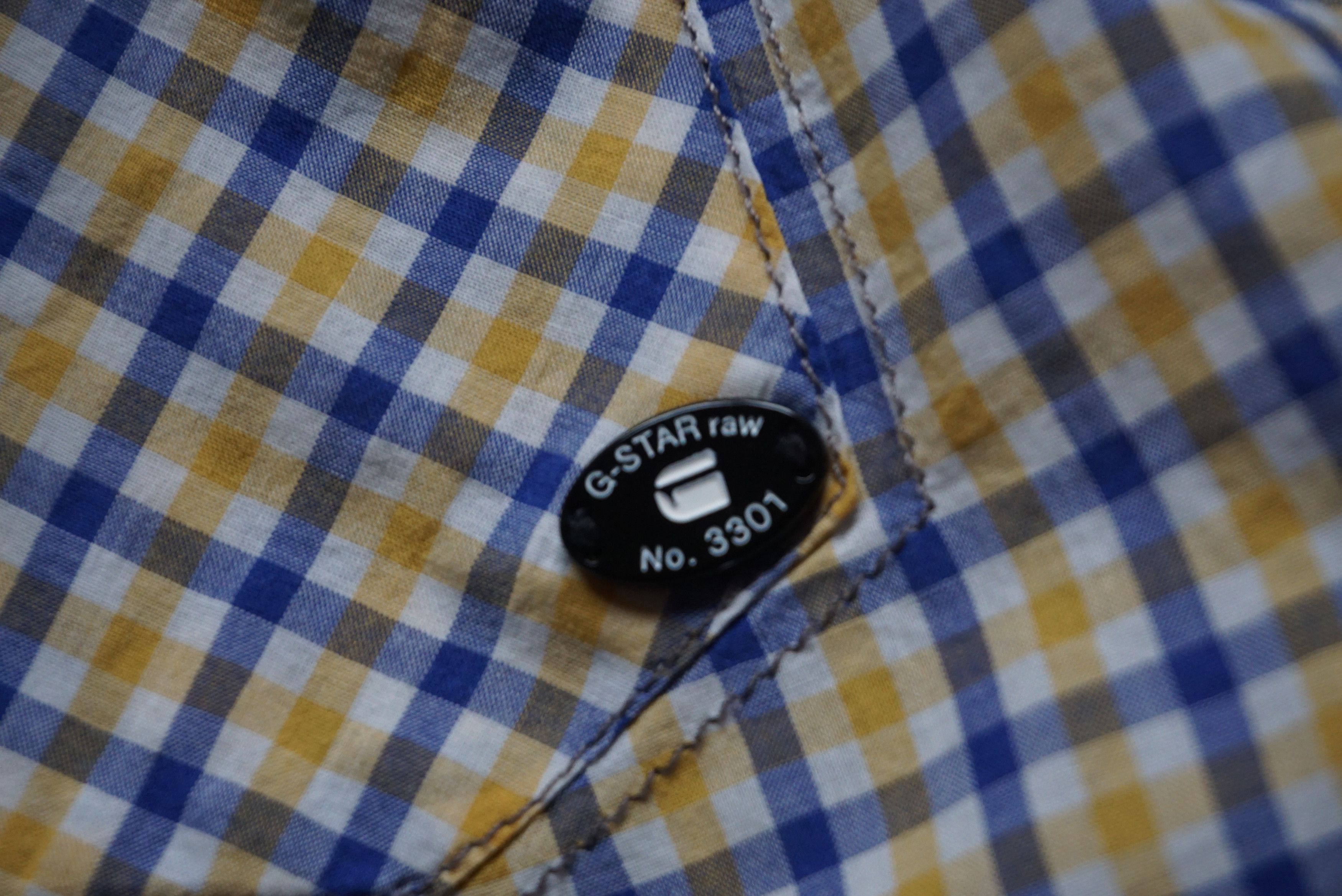 G-Star G-Star Raw checked shirt M 6/8 casual blouse relaxed Size M / US 6-8 / IT 42-44 - 22 Thumbnail