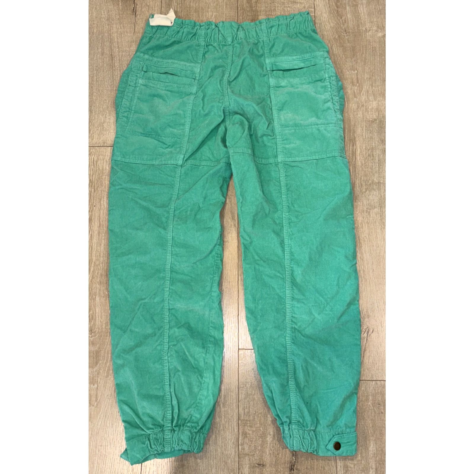 Free People Free People Corduroy Jogger Pants Green Size S Regular Fit 90s Y2K Womens Size 28" / US 6 / IT 42 - 3 Thumbnail