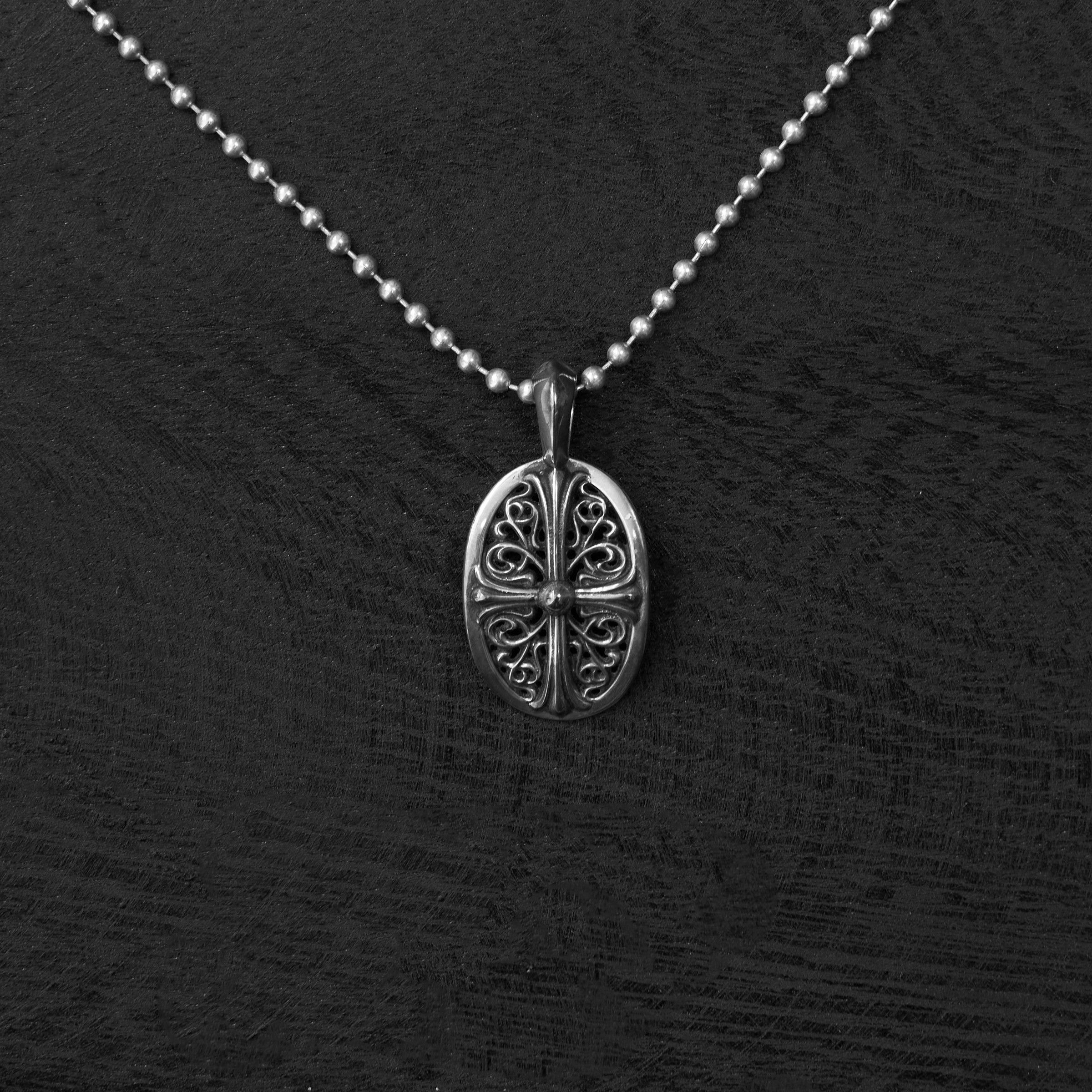 Chrome Hearts CHROME HEARTS Oval Cross Charm Size ONE SIZE - 1 Thumbnail