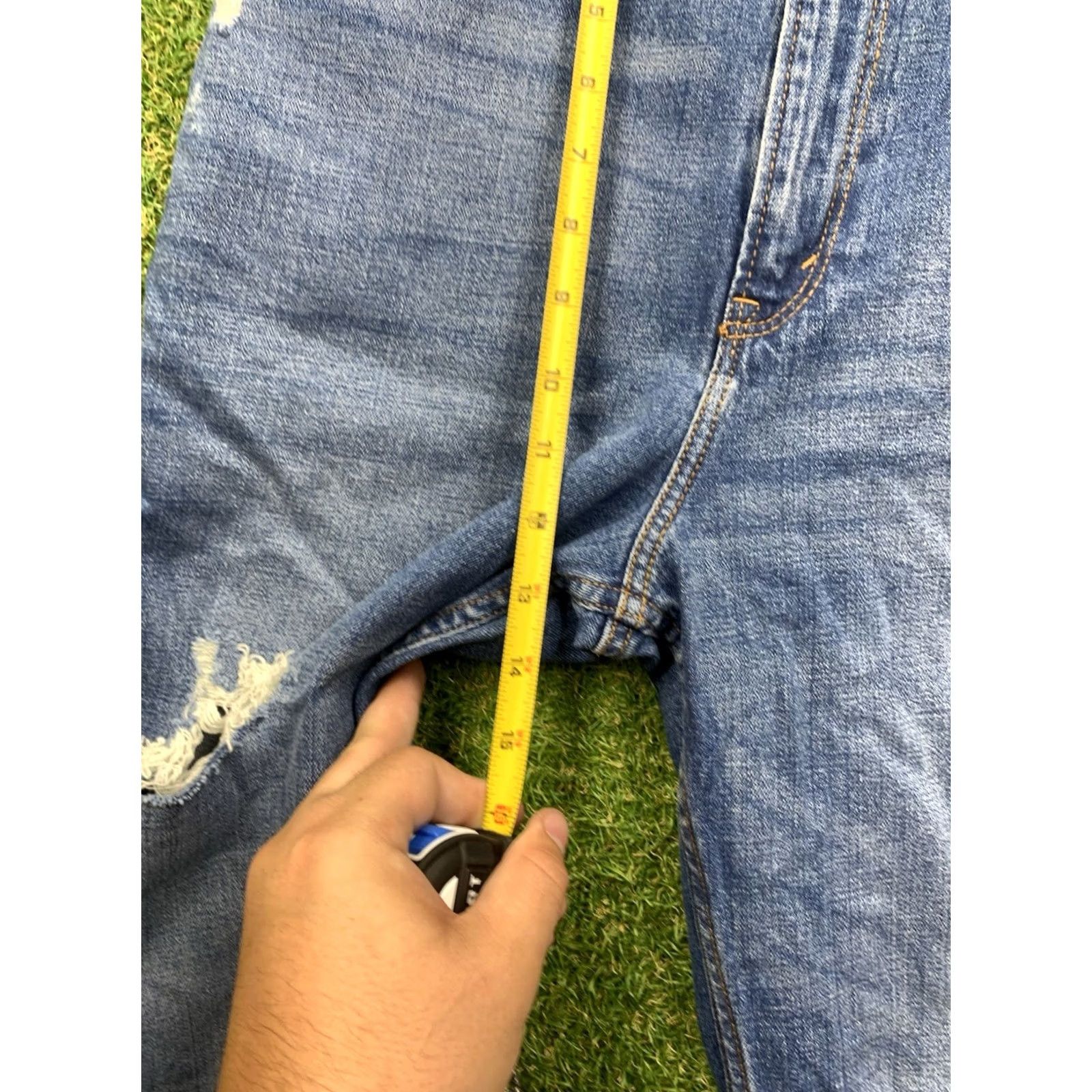 Abercrombie & Fitch Abercrombie & Fitch Jeans Womens 8 The Ankle Straight Ultra High Rise Curve Love Size 30" / US 8 / IT 44 - 5 Thumbnail