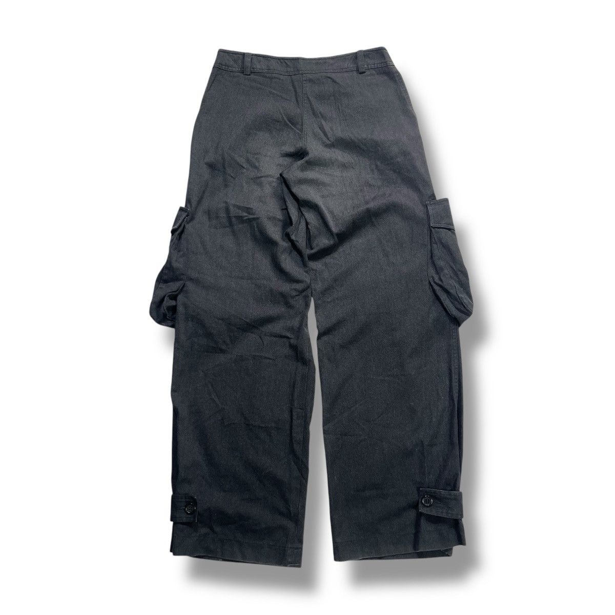 Japanese Brand Kookai Baggy Strap 3D pocket Cargo Pant Size 32" / US 10 / IT 46 - 2 Thumbnail