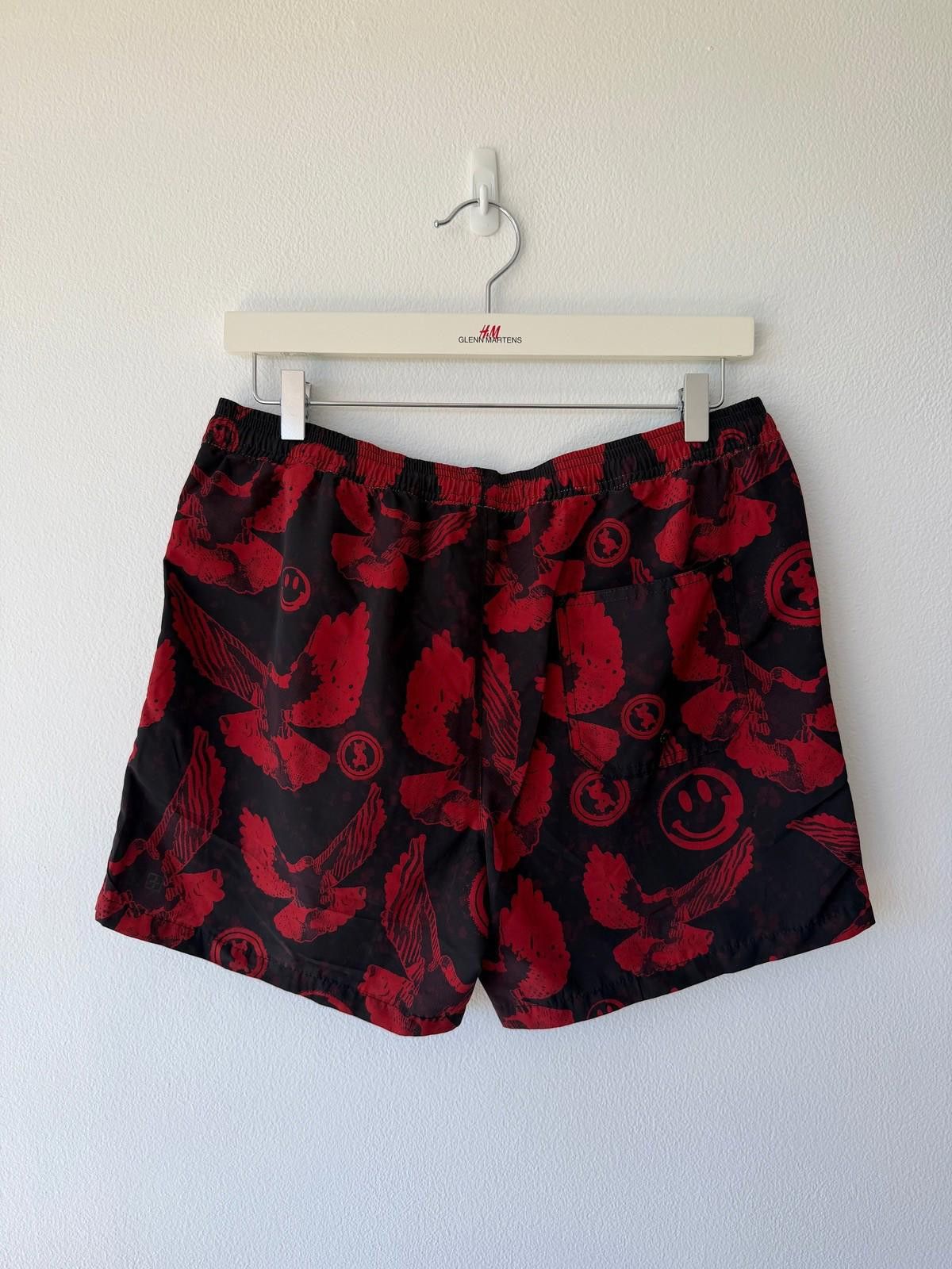 Ksubi new Ksubi mens boardshort shorts flight red black medium 32 Size US 32 / EU 48 - 3 Thumbnail