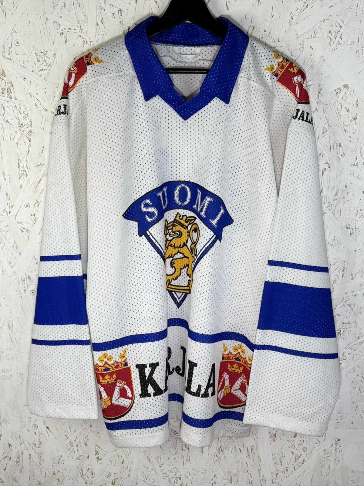 NHL 90s Finland Ice Hockey #97 Karjala Suomi Jersey XL Size US XL / EU 56 / 4 - 1 Thumbnail