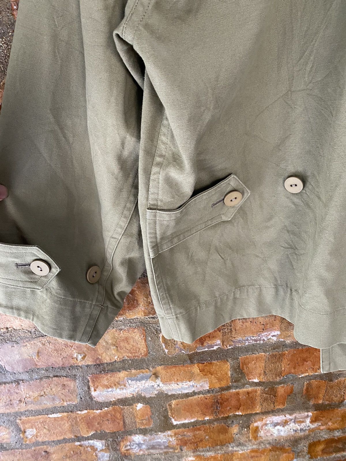 Issey Miyake 80s ISSEY MIYAKE Plantation Double collar oversized military Size US M / EU 48-50 / 2 - 12 Thumbnail