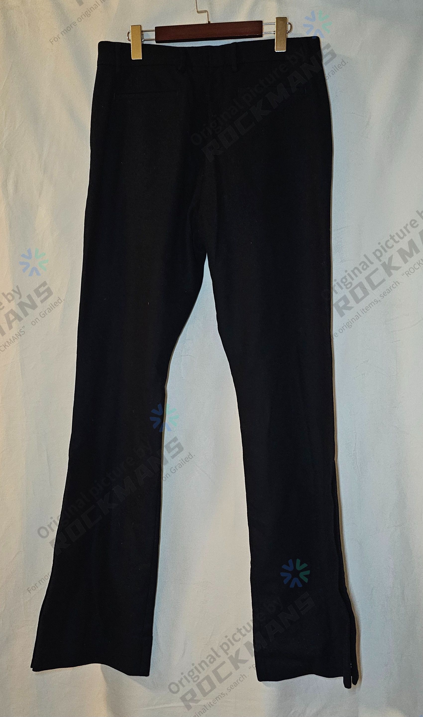 Amiri Men's SS23 Wool Slightly Thick Flared Pants Size 50