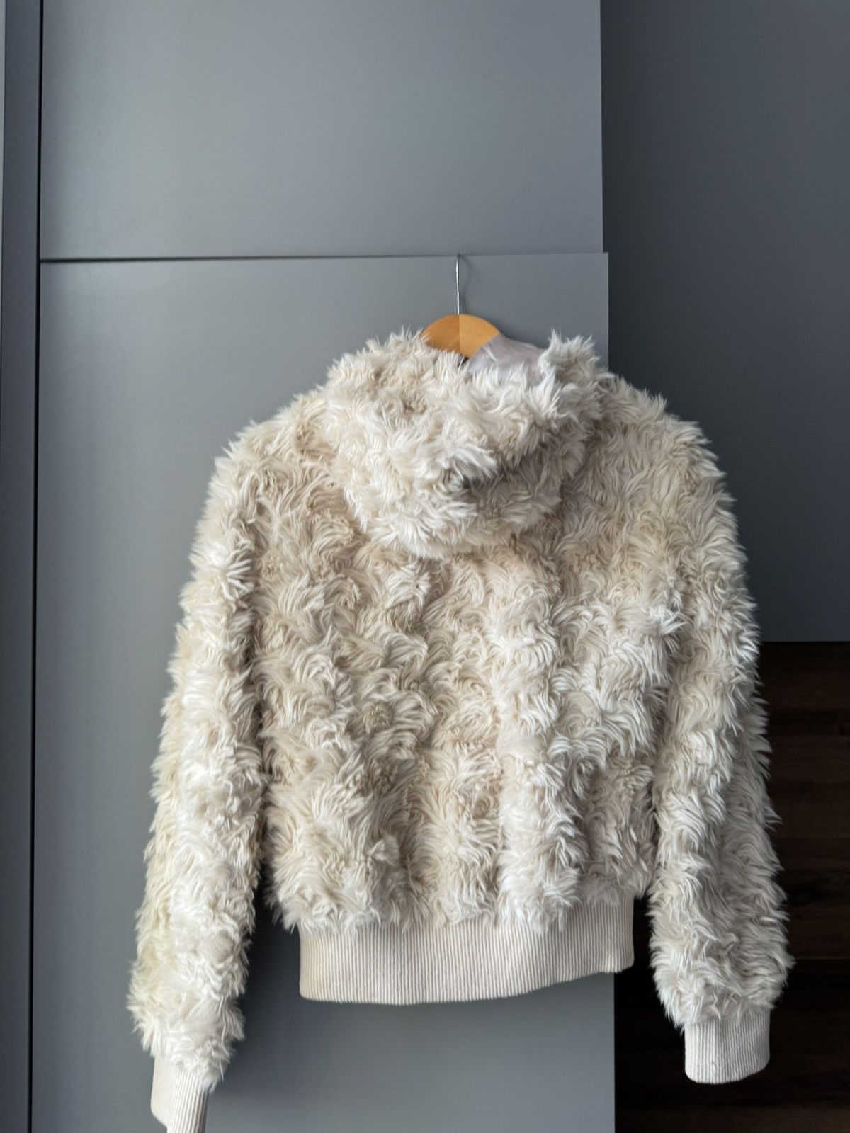 Beauty Beast × If Six Was Nine × Le Grande Bleu (L.G.B.) FAUX FUR WINTER CAT VINTAGE ZIP HOODIE AVANT GARDE JACKET Size M / US 6-8 / IT 42-44 - 4 Thumbnail