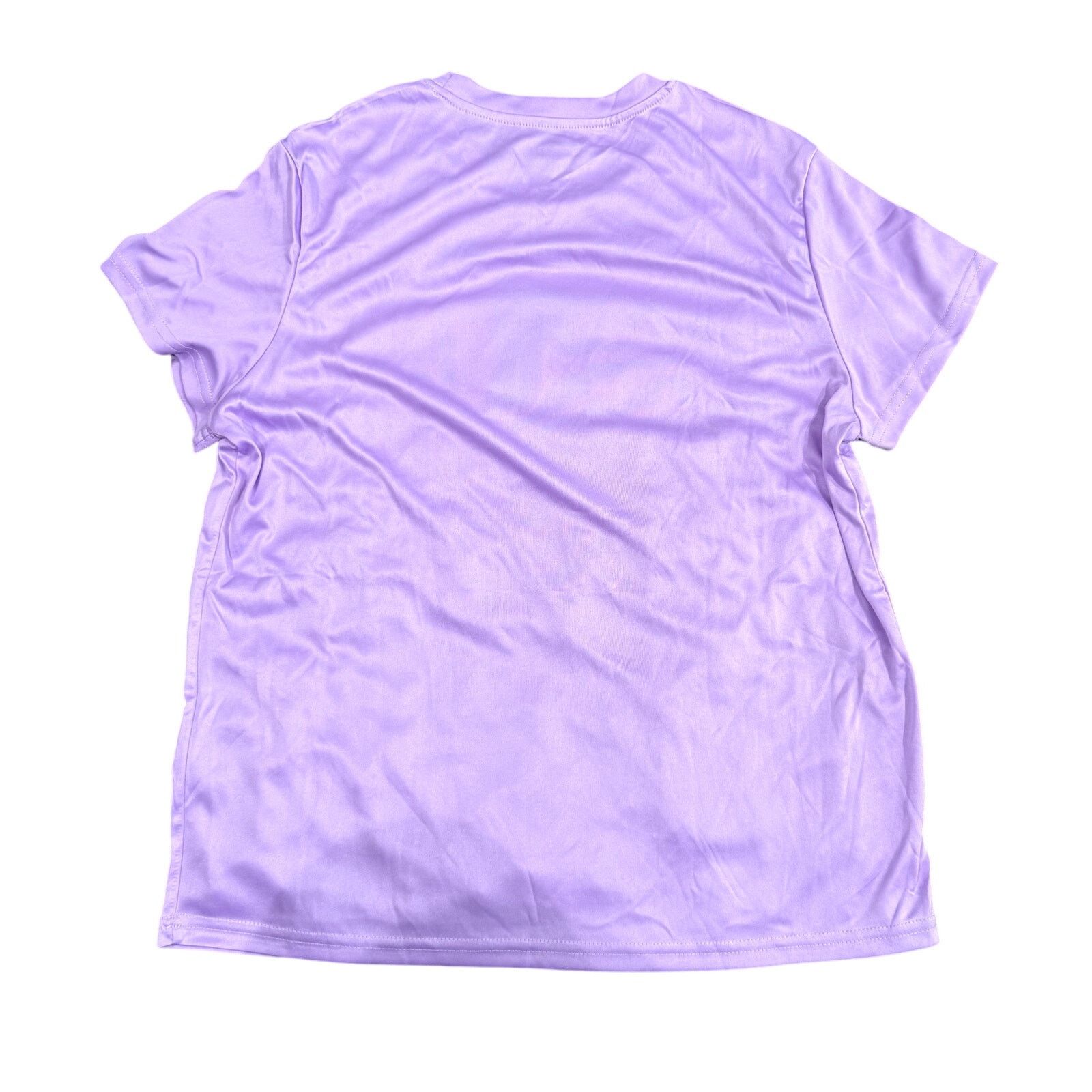 Shein Woman's Love Graphic Print T-Shirt in Purple, Size XL Size XL / US 12-14 / IT 48-50 - 2 Thumbnail