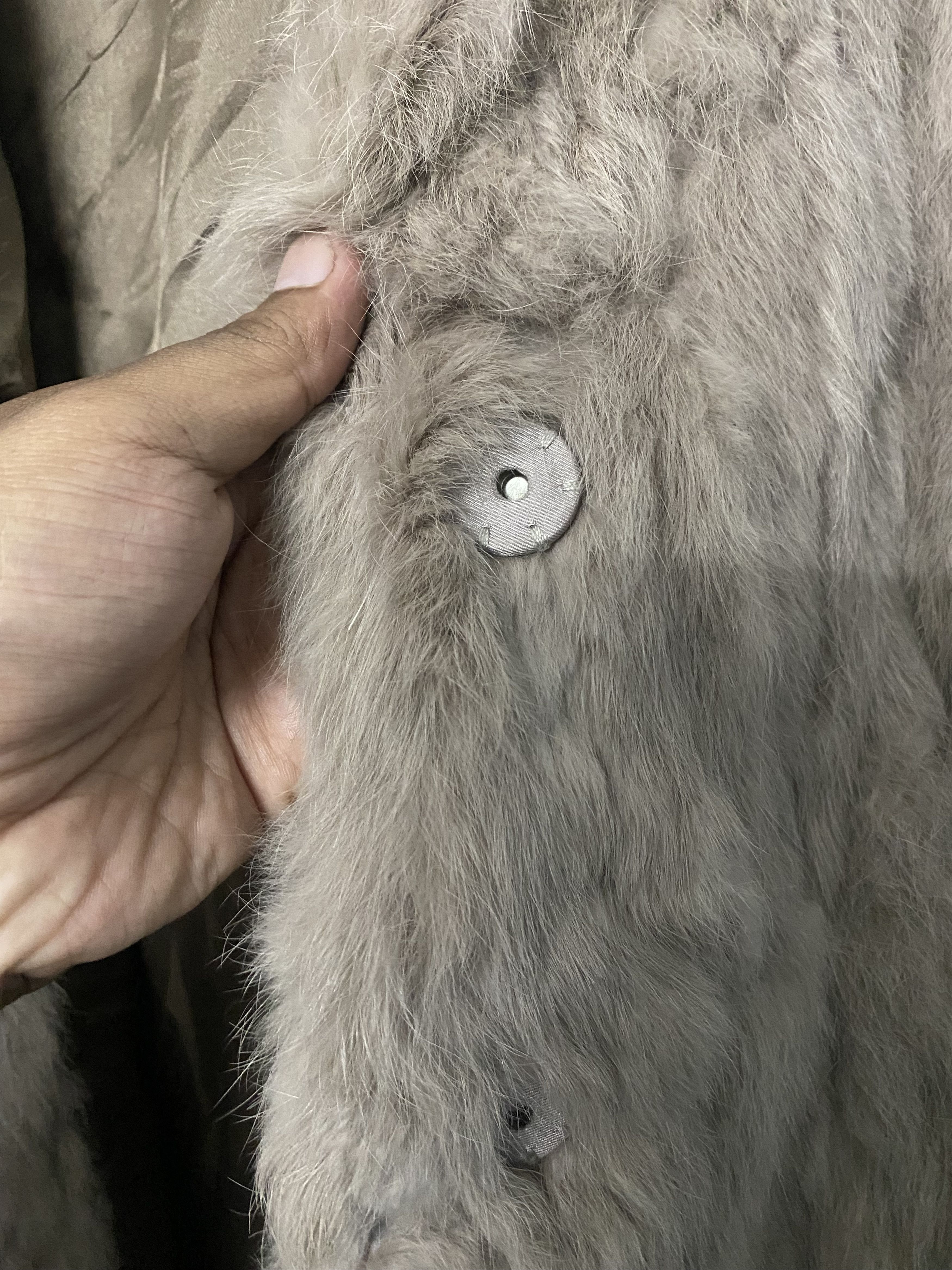 Jil Stuart Jill Stuart Luxury Rabbit Fur Shaggy Coat Jacket Size M / US 6-8 / IT 42-44 - 6 Thumbnail