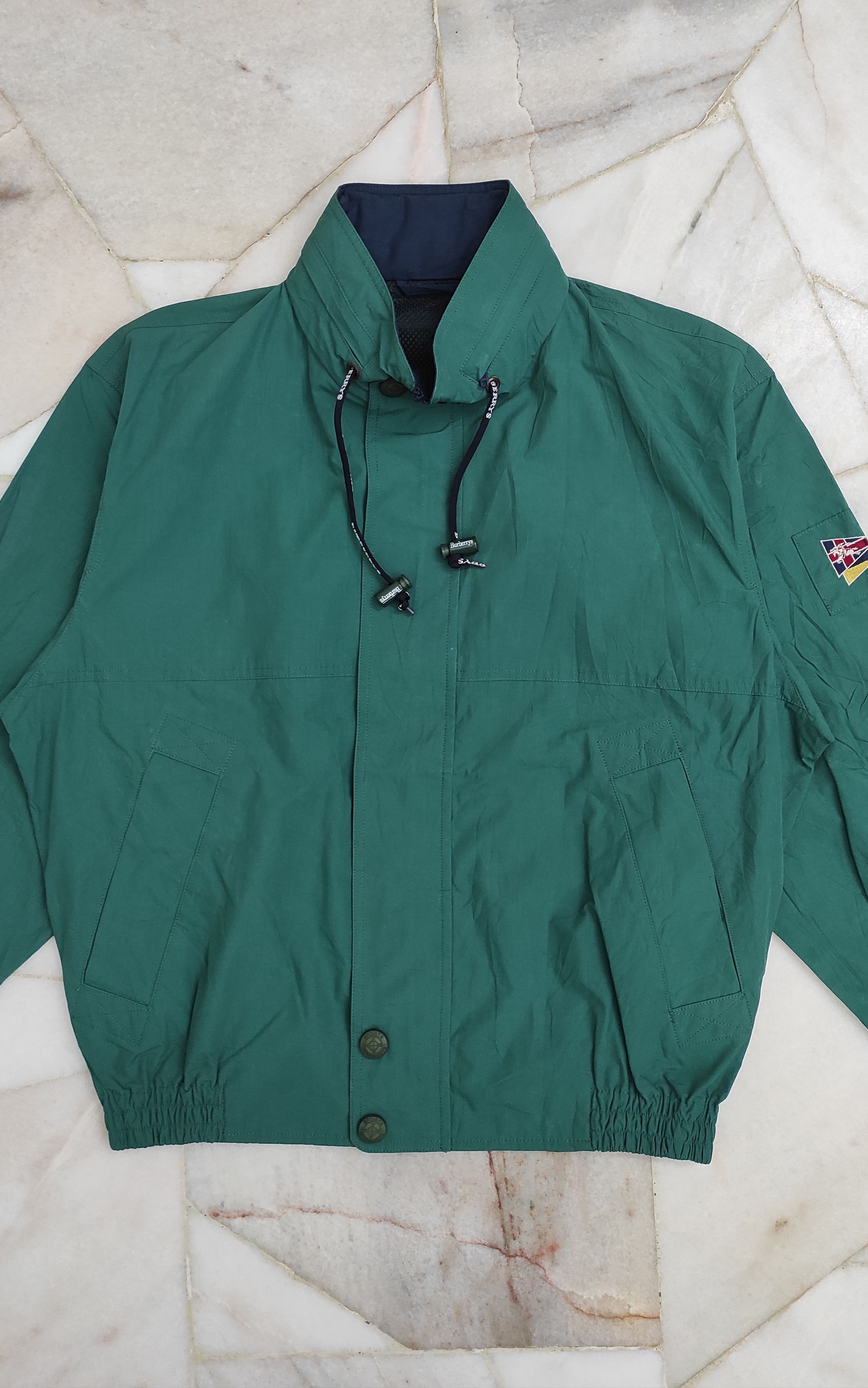 Burberry Archive 90's BURBERRYS SPORTS JACKET WITH PEAKED HOODIE Size US S / EU 44-46 / 1 - 17 Thumbnail