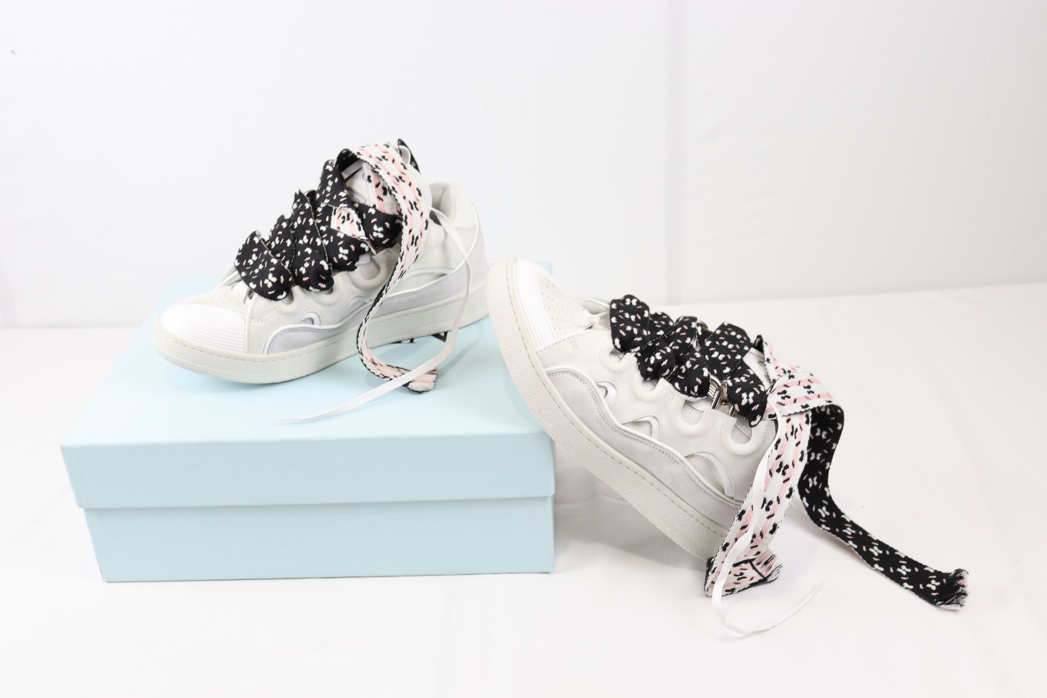 Lanvin o1rshd Curb Sneakers in White Size US 10 / EU 43 - 12 Thumbnail