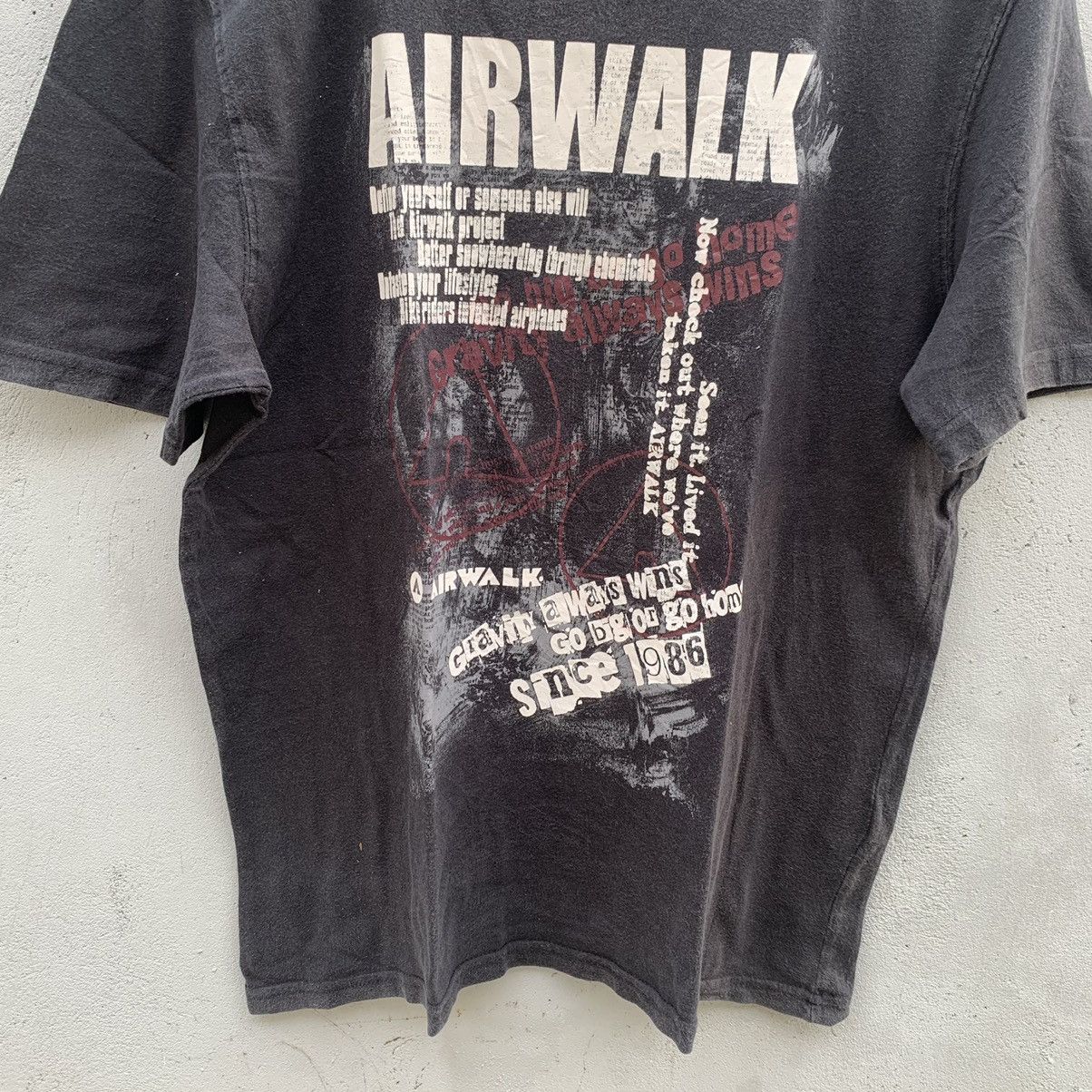 Airwalk Airwalk Spell Out Streetwear Vtg Poem Punk Japanesse Brand Size US XL / EU 56 / 4 - 3 Thumbnail