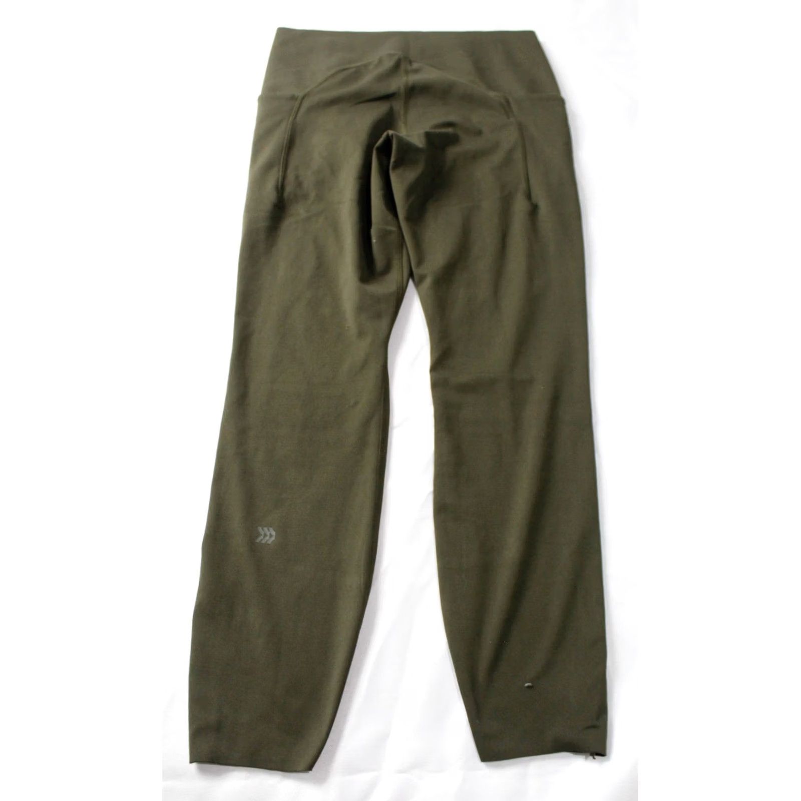 Vintage All In Motion Women's Flex High-Rise 7/8 Leggings EH6 Dark Moss Green S - Leggings, Women, Green, 7/8 Inseam 24 in Size 28" / US 6 / IT 42 - 3 Thumbnail