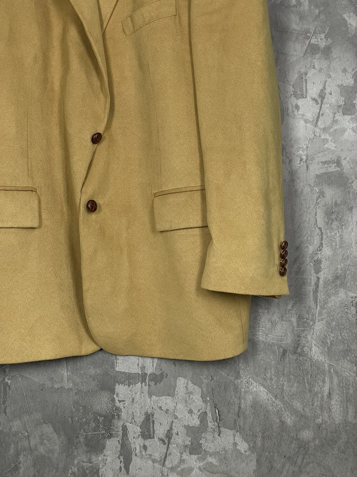 Polo Ralph Lauren × Ralph Lauren Polo Ralph Lauren Vintage 90s Heavy Blazer Size 46R - 6 Thumbnail