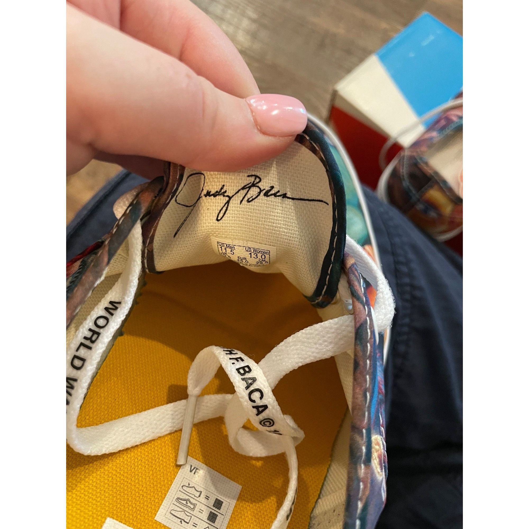 Vans NWT Vans x MOCA Judy Baca Authentic Skate Shoes Art Social C Size US 11.5 / EU 44-45 - 9 Thumbnail