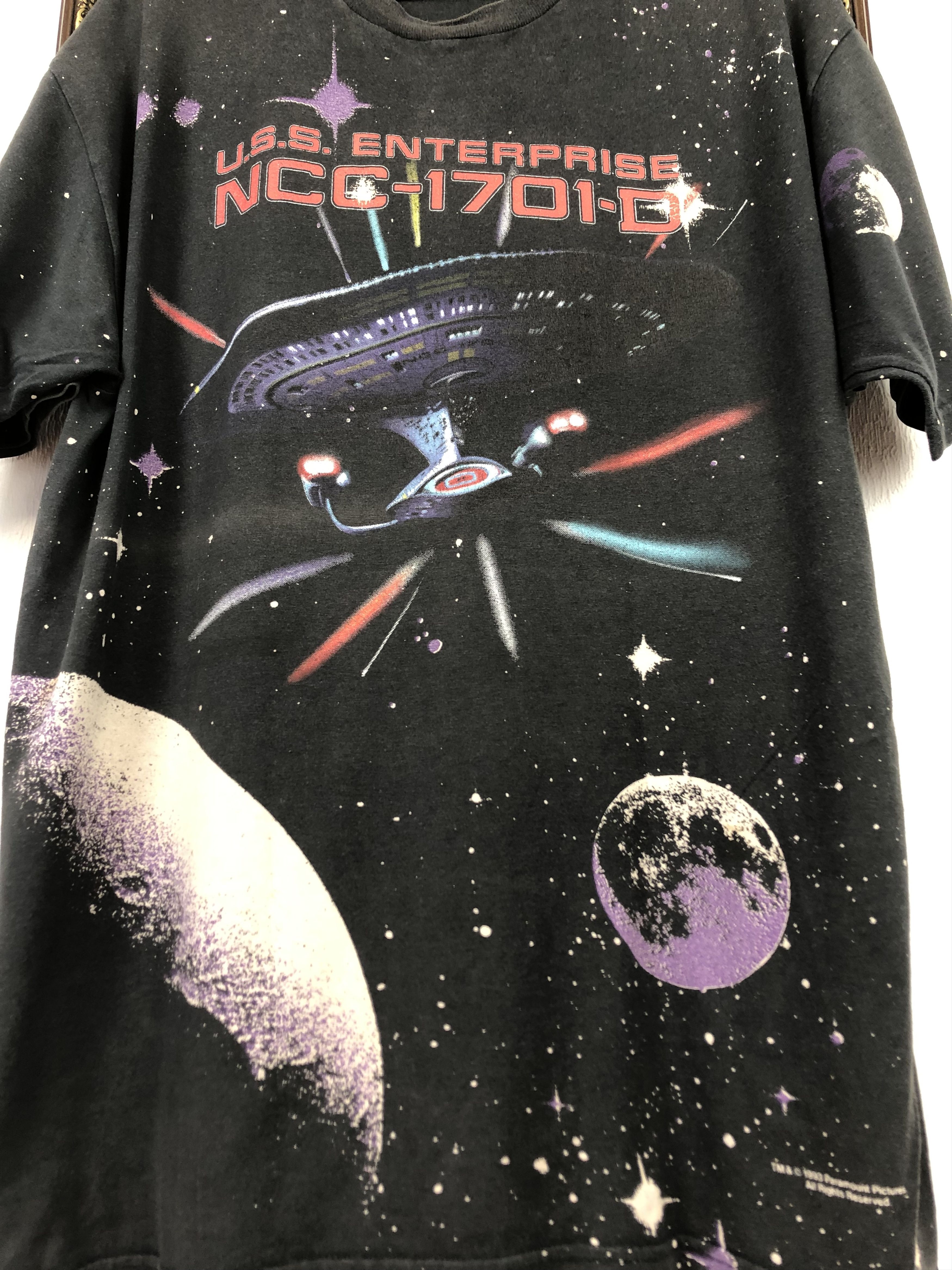 Vintage Vintage Star Trek Insurrection Movie USS Enterprise Shirt Size US XL / EU 56 / 4 - 7 Thumbnail